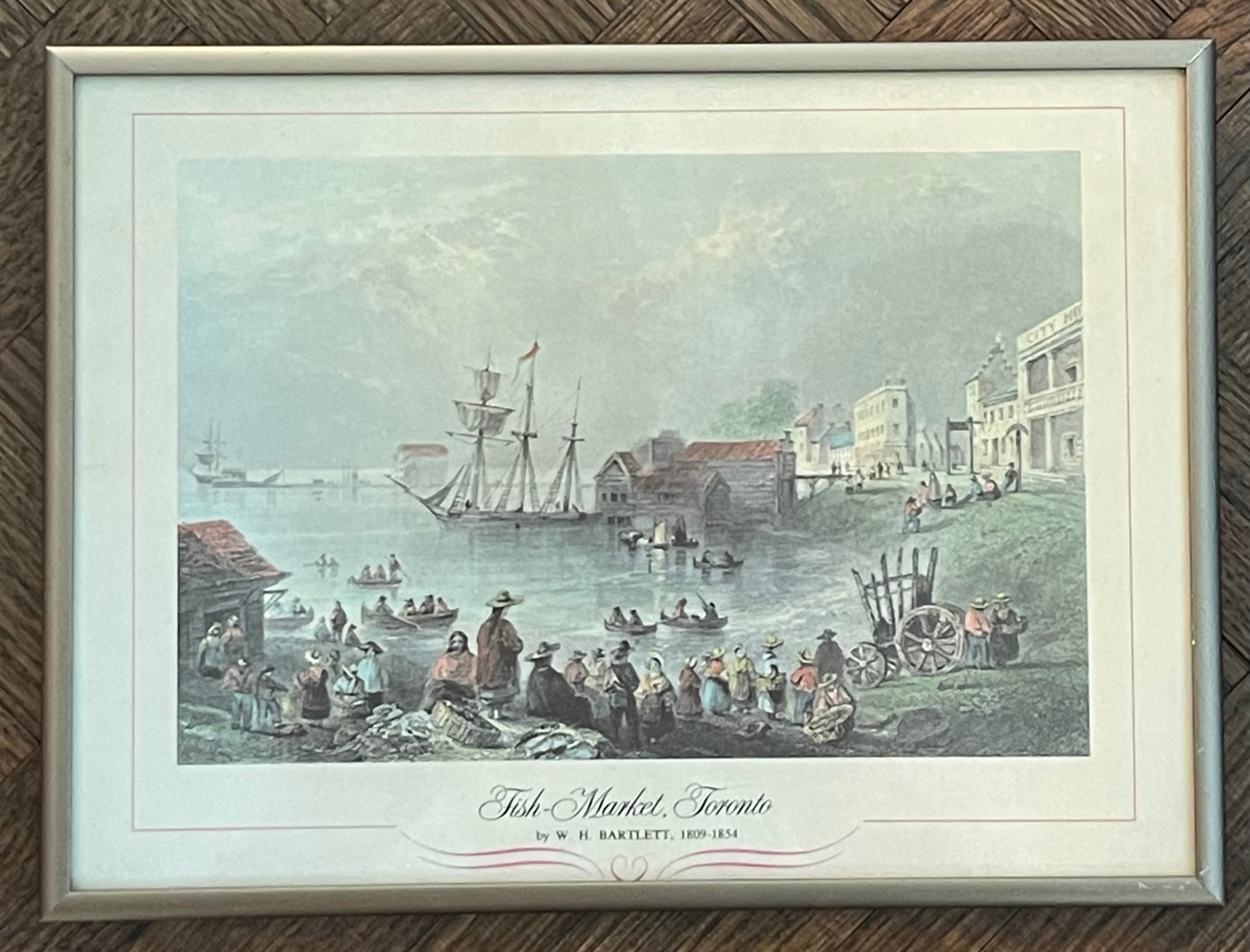 Set of 4 Framed W.H. Bartlett Canadian Prints - photo 5