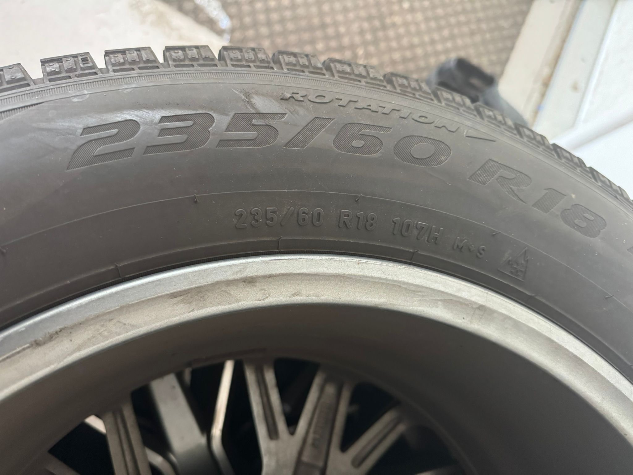 Bridgestone Ice Zero 235/60 R18 Tires with Rims - photo 2