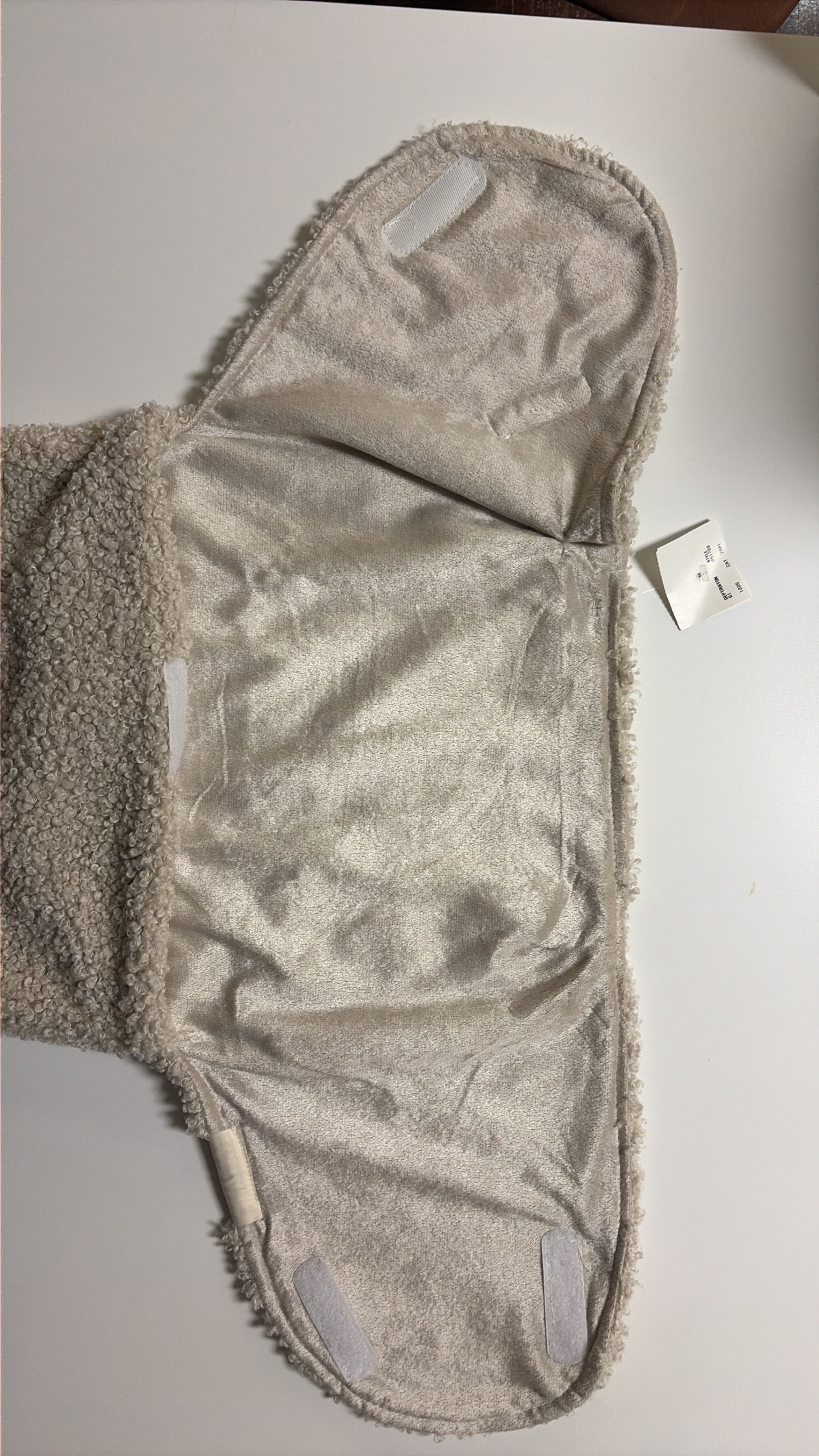 Brand NEW My Baby Boutique Sherpa Swaddle Wrap - photo 3