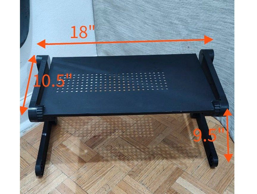 Adjustable Laptop Stand Portable Tablet Bed Tray Table