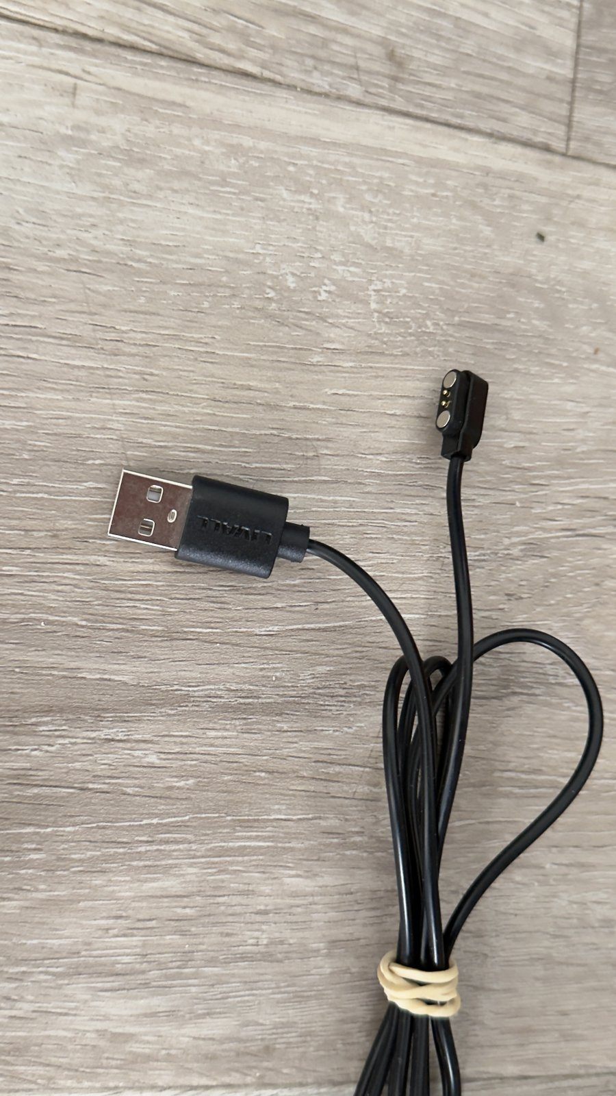 Magnetic USB Charging Cable – 2-Pin Connector - photo 2