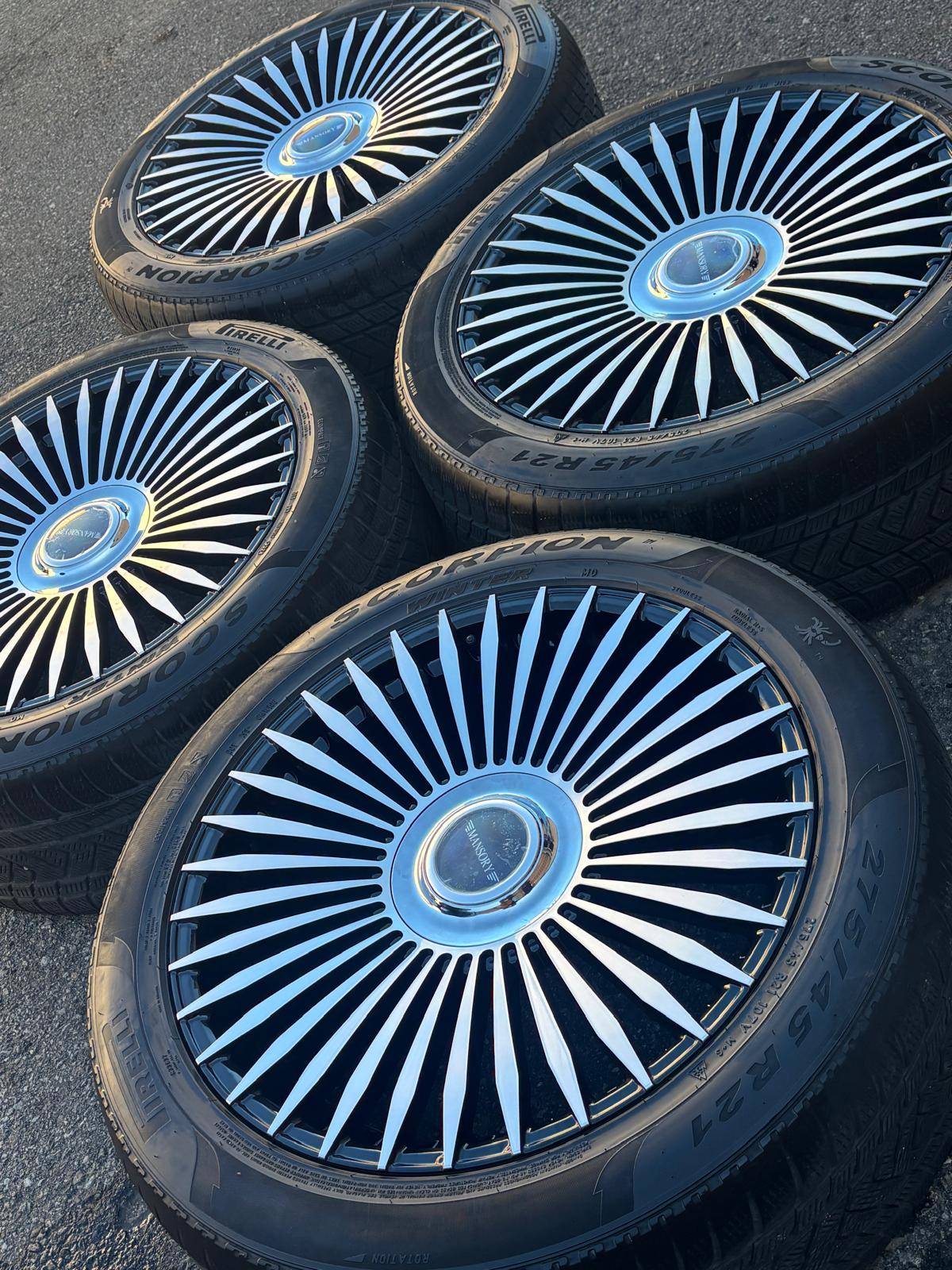 NEW 21”RangeRover/Discovery/LR4/Defender(5x120)+used Pirelli sno - photo 5
