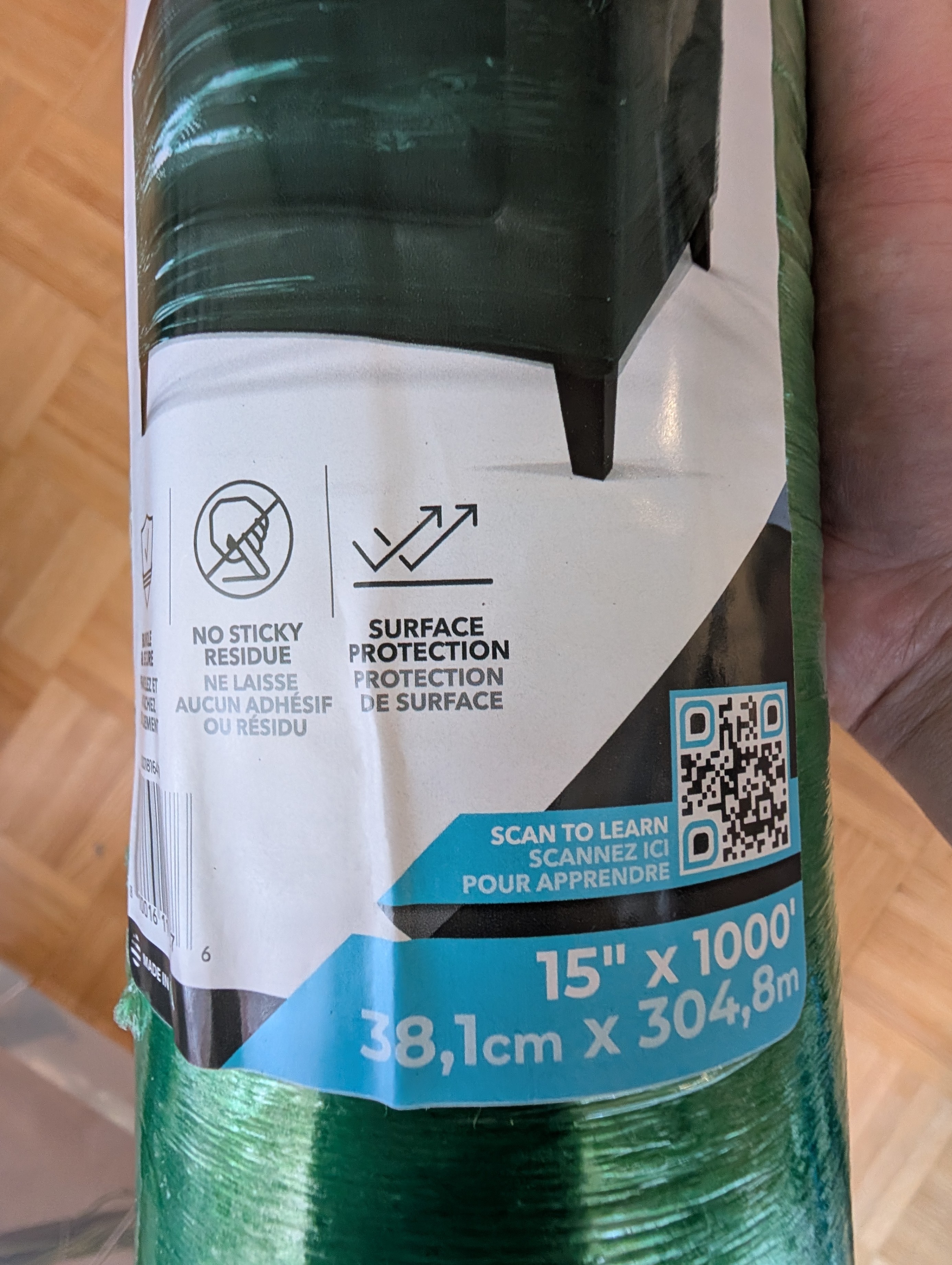 Pratt 15" x 1000' Furniture Stretch Wrap - Brand New - photo 3