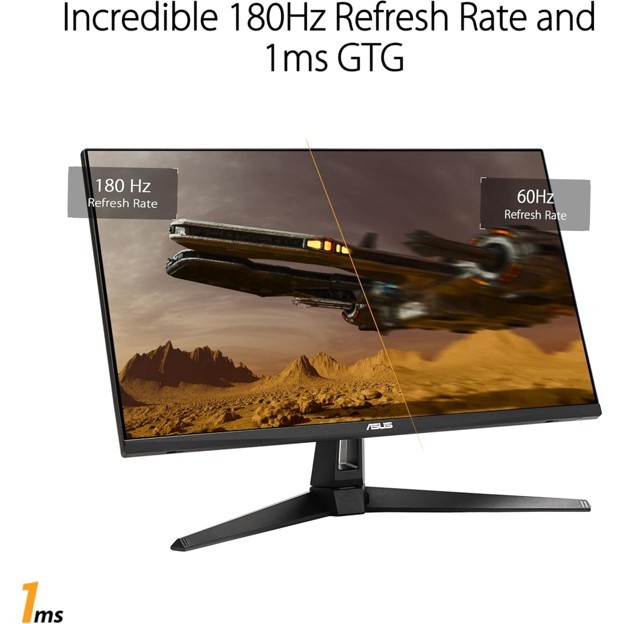 ASUS TUF VG27AQ3AZ – 27" QHD 180Hz Fast IPS Gaming Monitor