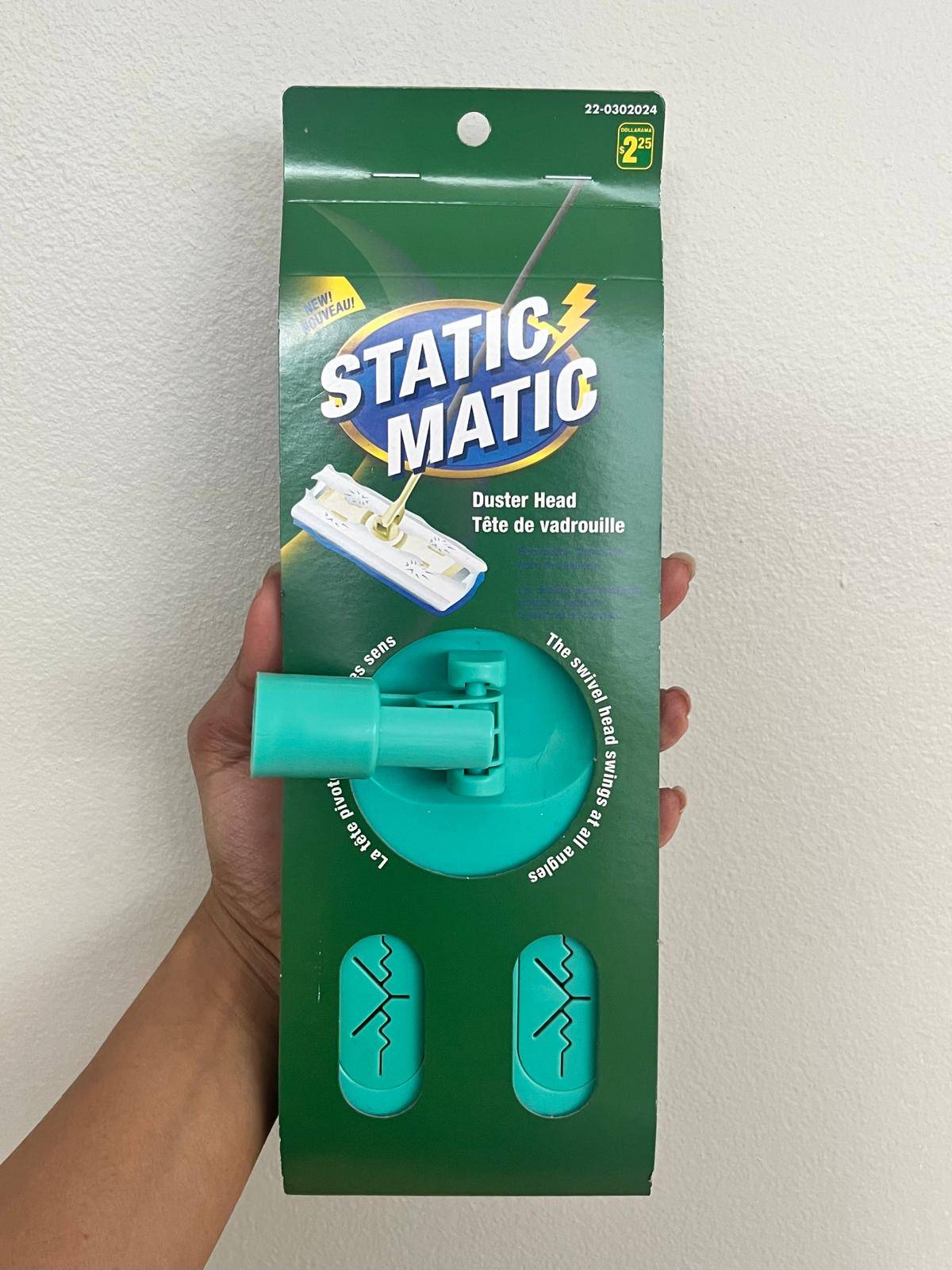 Staticmatic Duster Head with Detachable stick