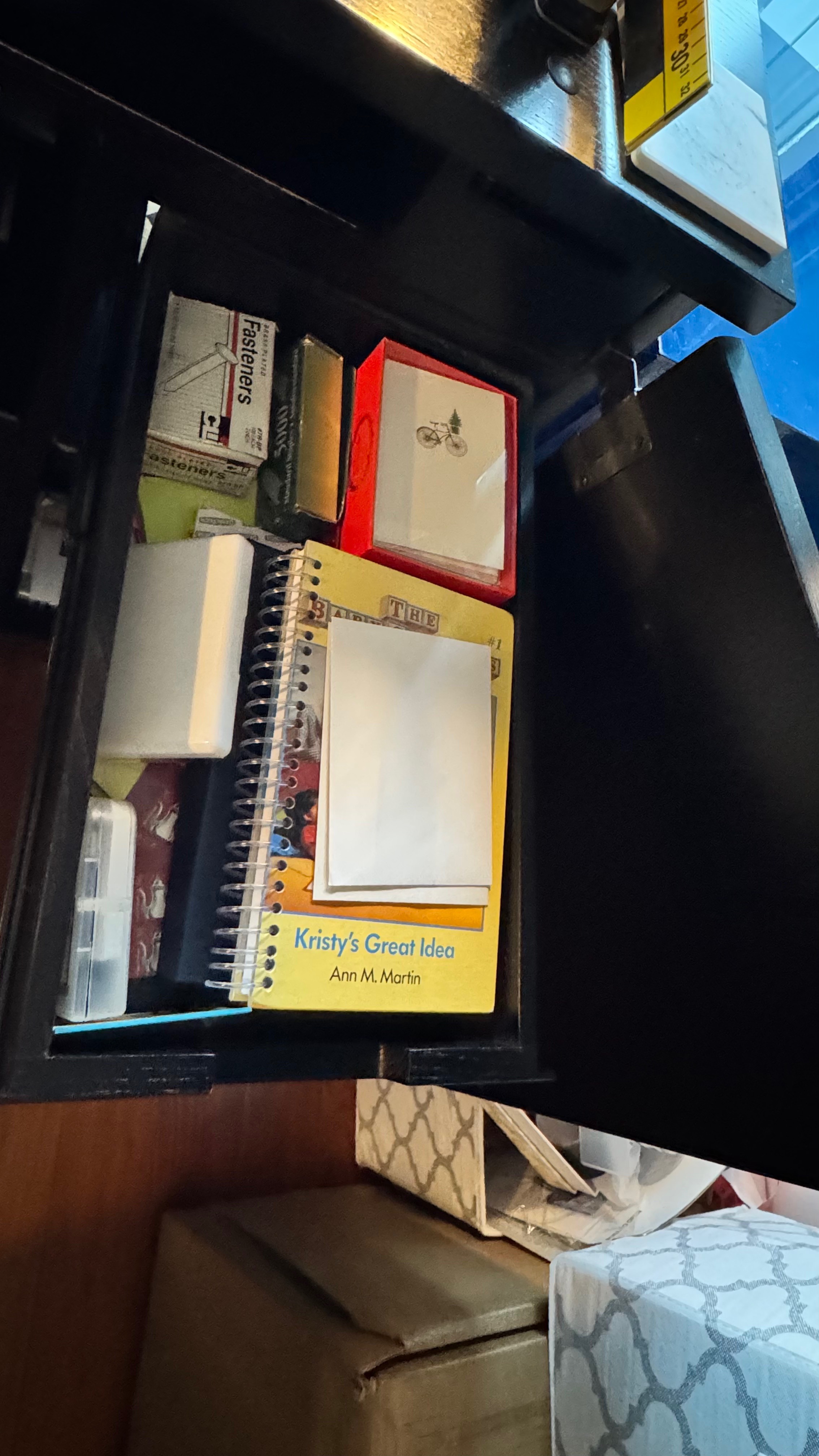 Crate & Barrel Compact Desk & Refurbished Filing Cabinet - photo 4
