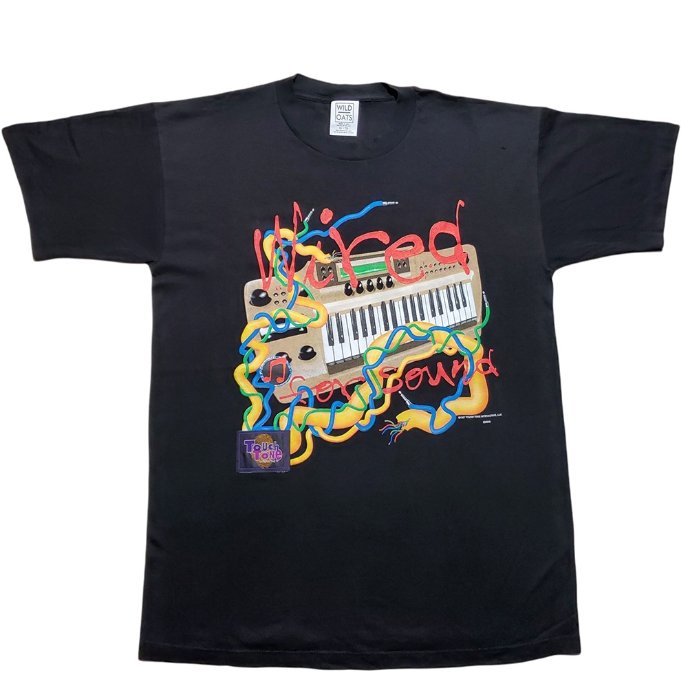 Vintage 1997 Touch Tone Wired For Sound T-Shirt