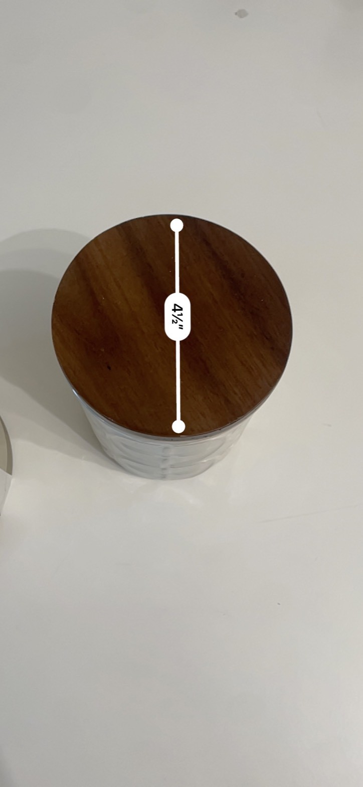 2 Jars Bundle, Cork & Wood Lids — $28 - photo 5
