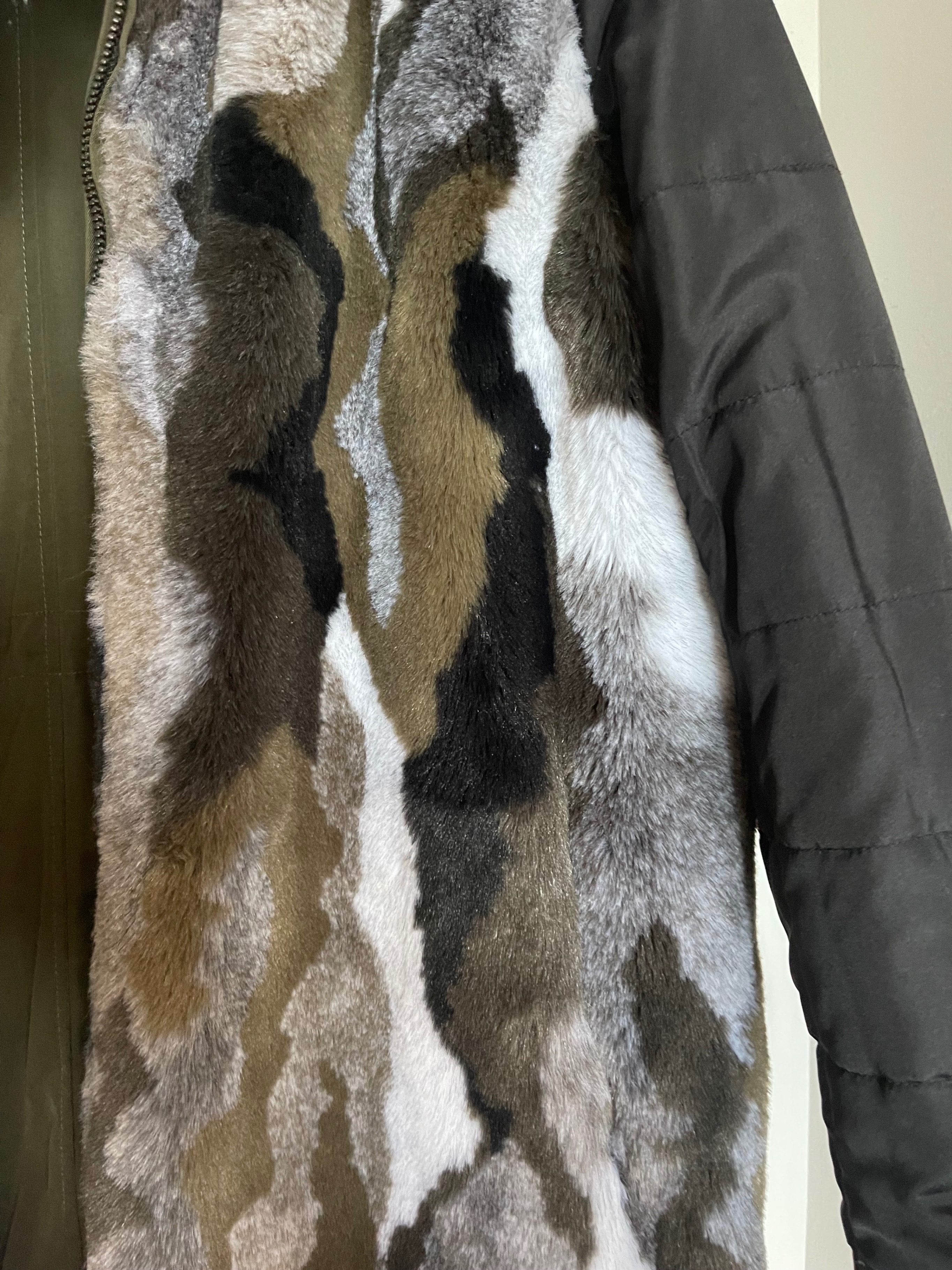 Adrienne Landau Reversible Faux-Fur Parka (Small) - photo 4