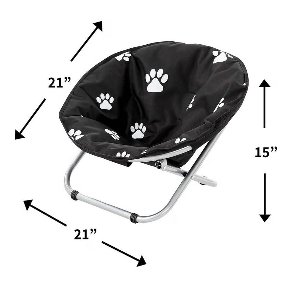 Elevated Round Pet Bed, Papasan Style for Small Dogs (New) - photo 4