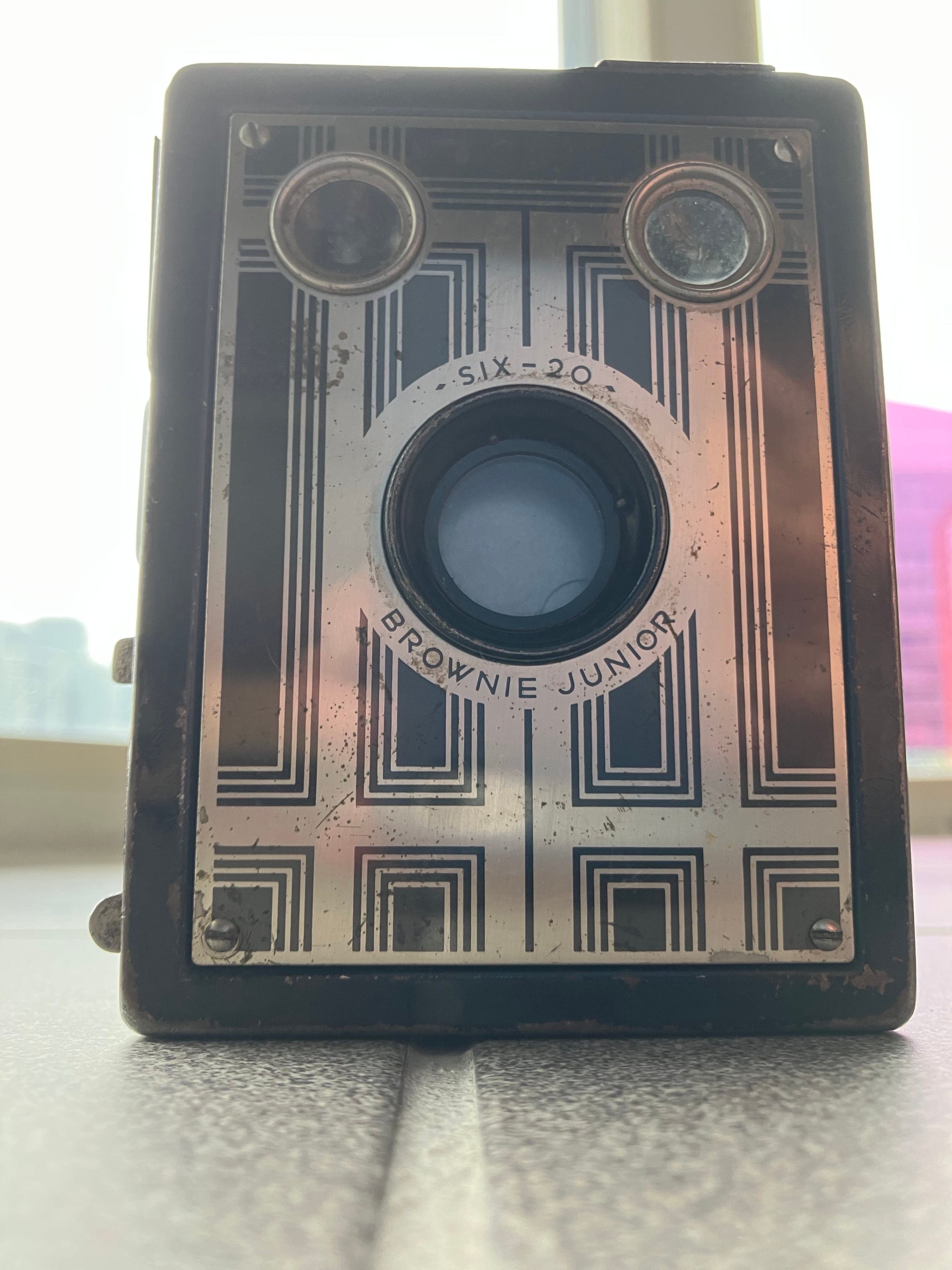 Six 20 Brownie Junior Film Camera