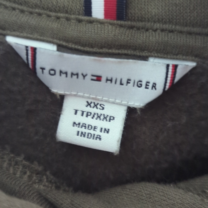 Tommy Hilfiger Olive Green Hoodie - photo 2