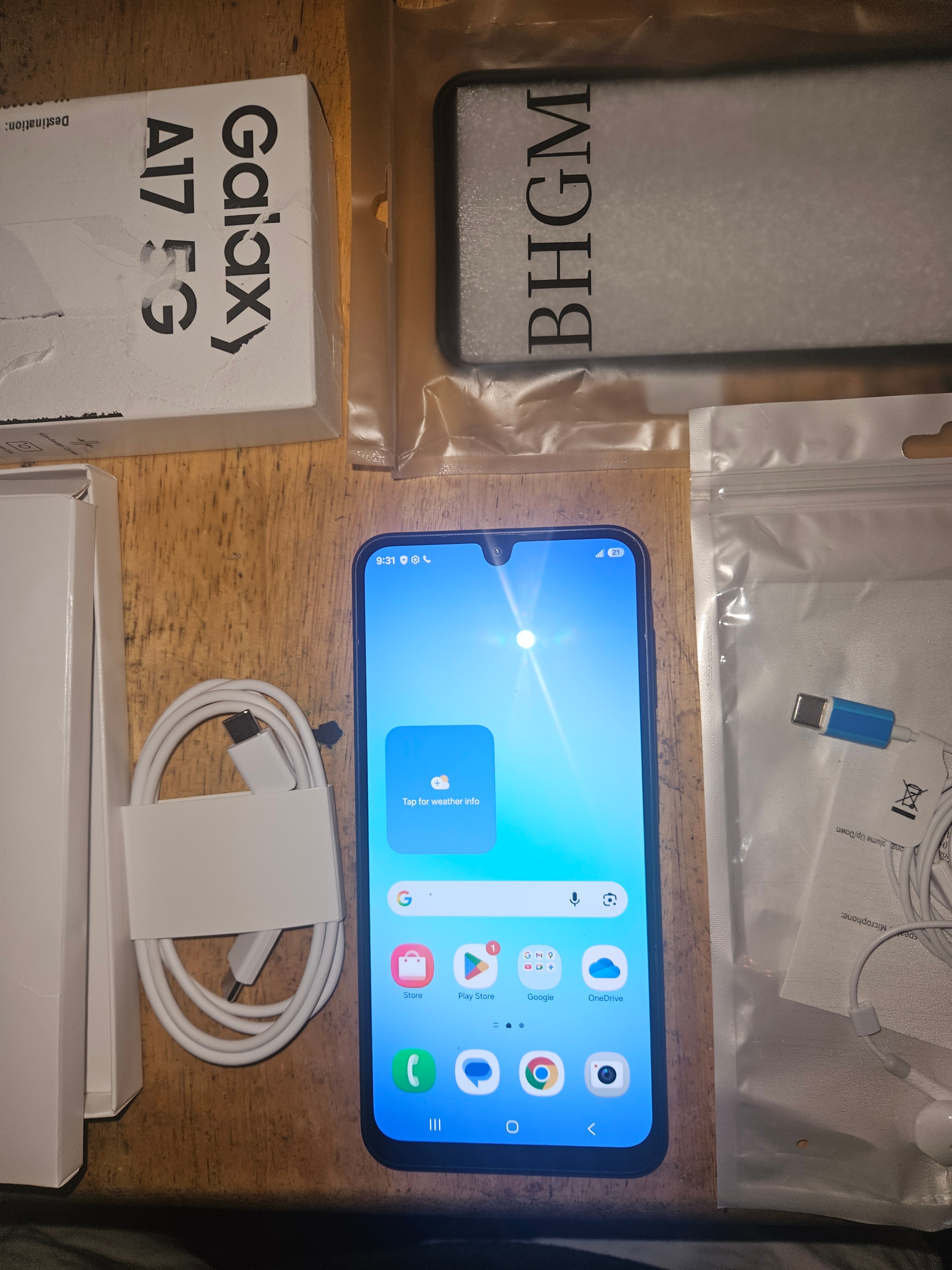 NEW UNLOCK SAMSUNG A17 5G-ANDROID 16-4 GIG RAM-2 SIM-PLZ READ AD