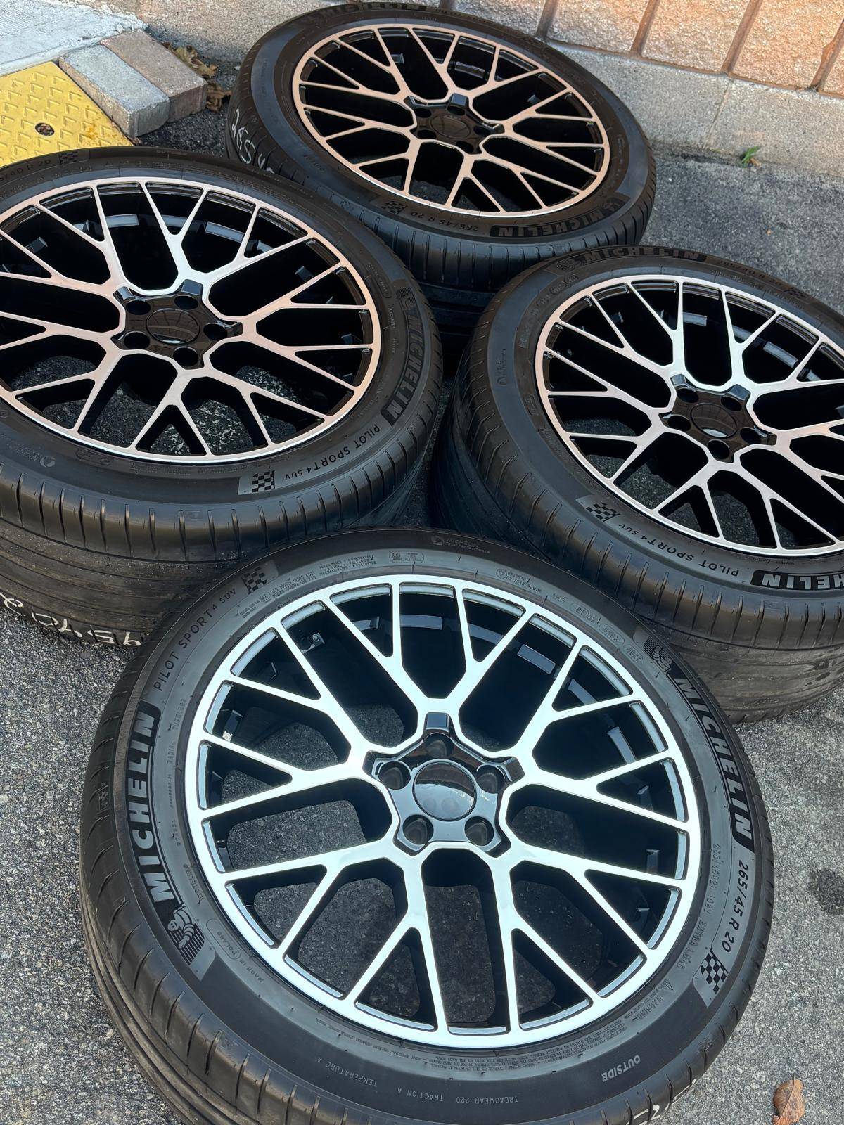 NEW 20"OPTI RP1(5x112)+used Michelin-Macan/GLC/X3/X4/Q5/ML/RL - photo 4