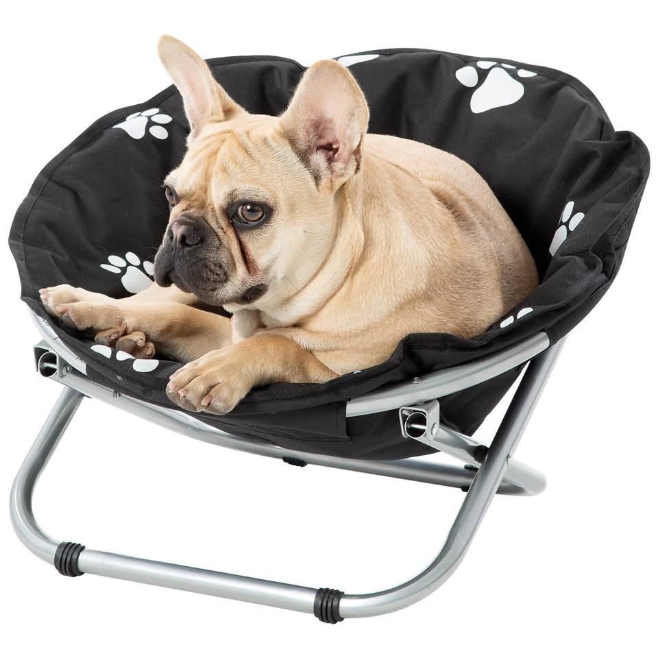 Elevated Round Pet Bed, Papasan Style for Small Dogs (New) - photo 2