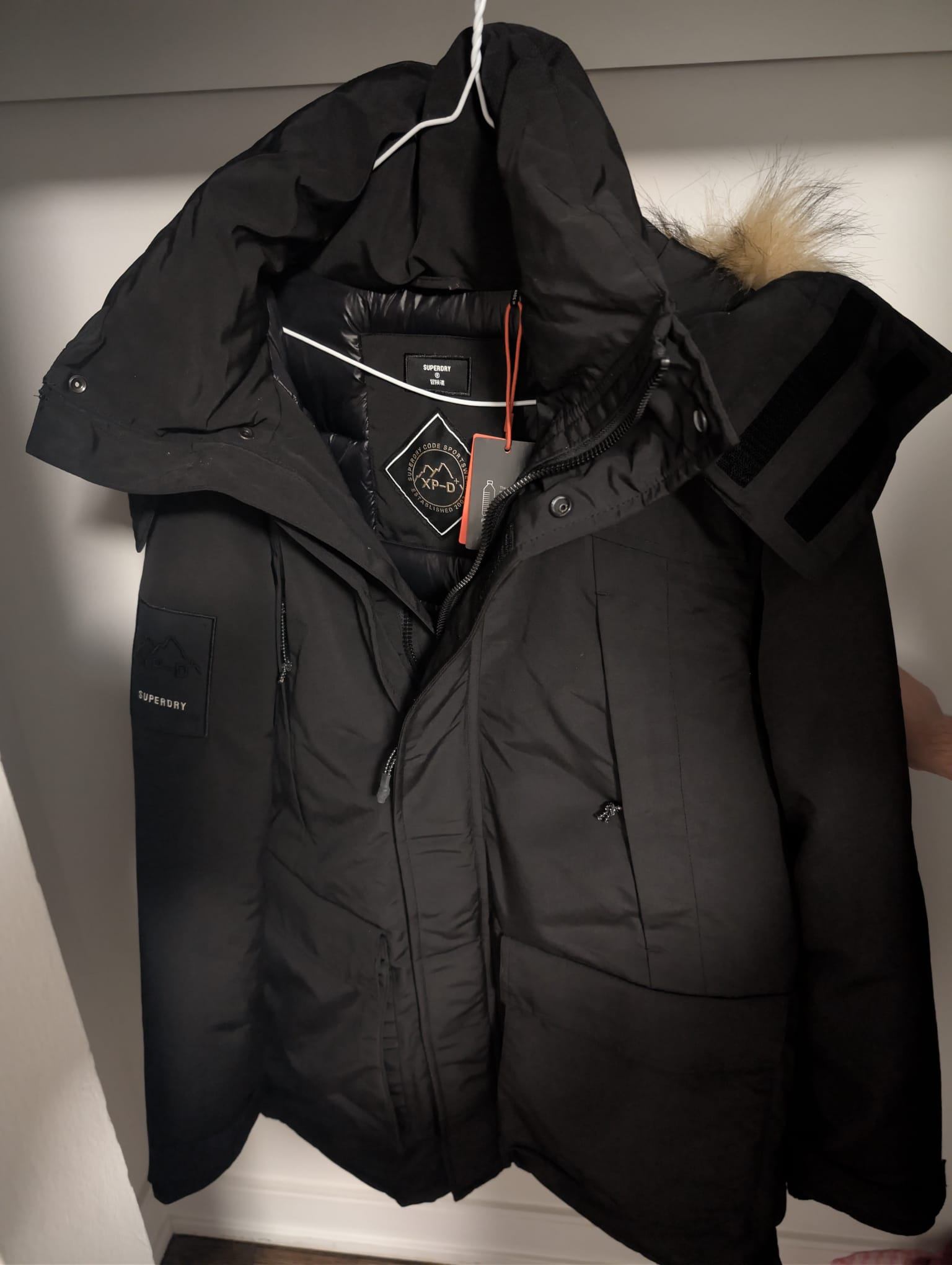 Brand New Superdry Men’s Winter Jacket – Never Worn – Size L – B - photo 2