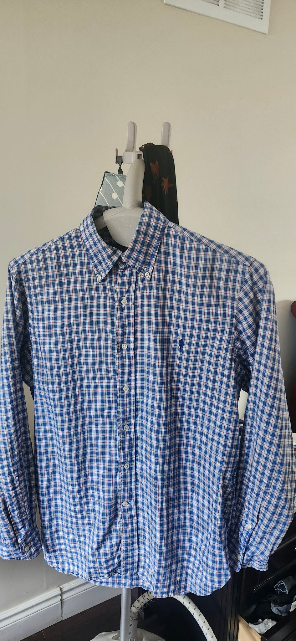 Ralph Lauren men's plaid shirt, M