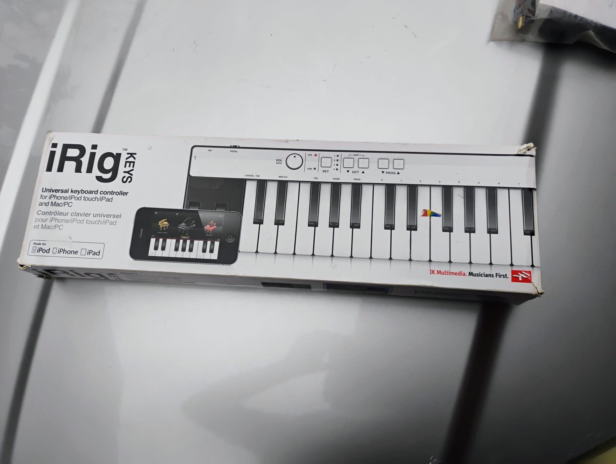 IK MULTIMEDIA IRIG KEYS Universal MIDI Keyboard/Control - photo 2