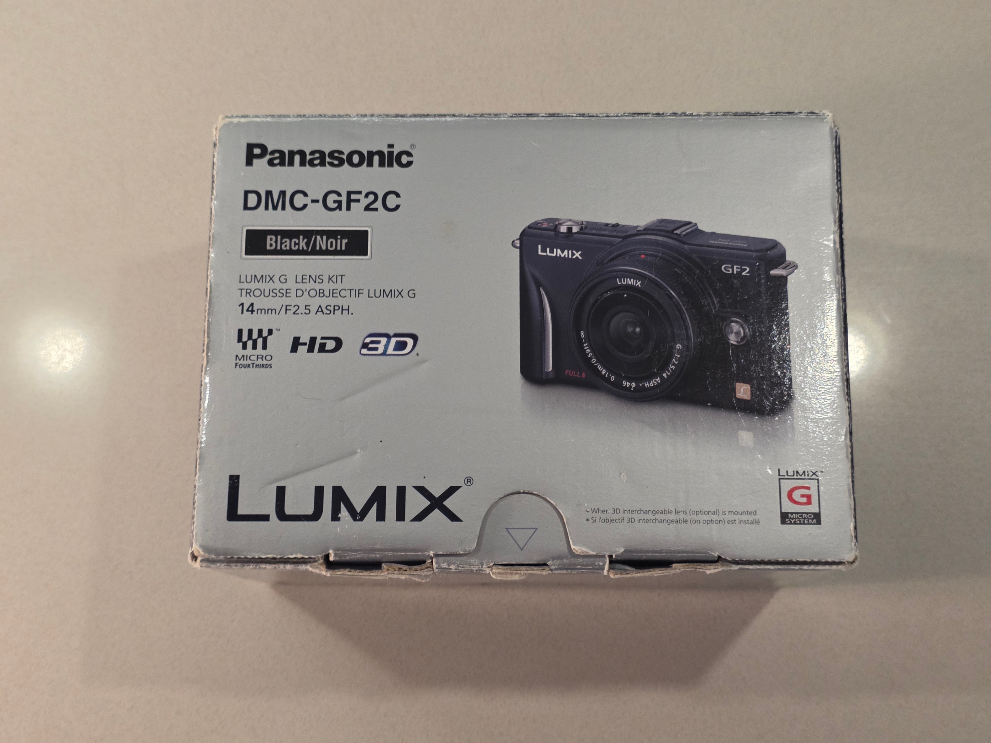 Panasonic Lumix DMC-GF2 Micro Four Thirds 12.1MP Camera Body