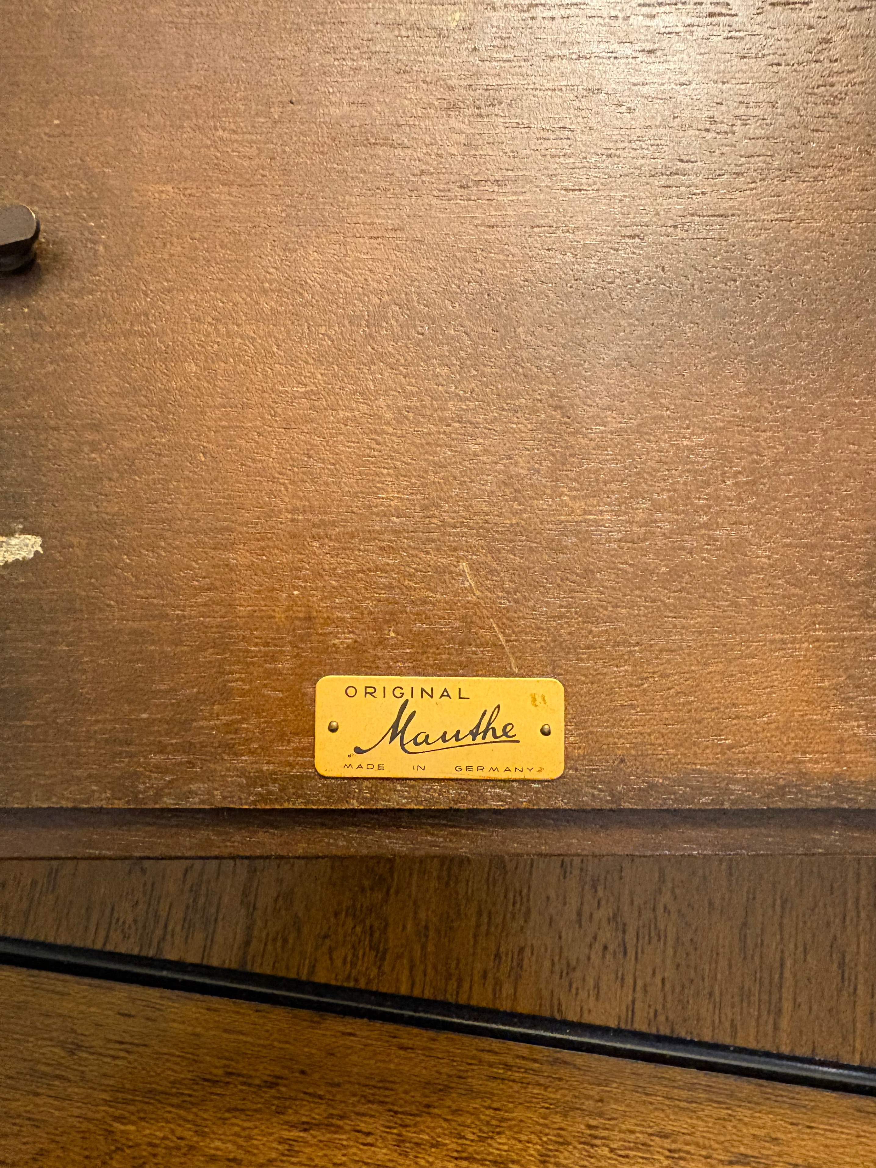 Vintage Mauthe Mantel Clock - photo 5