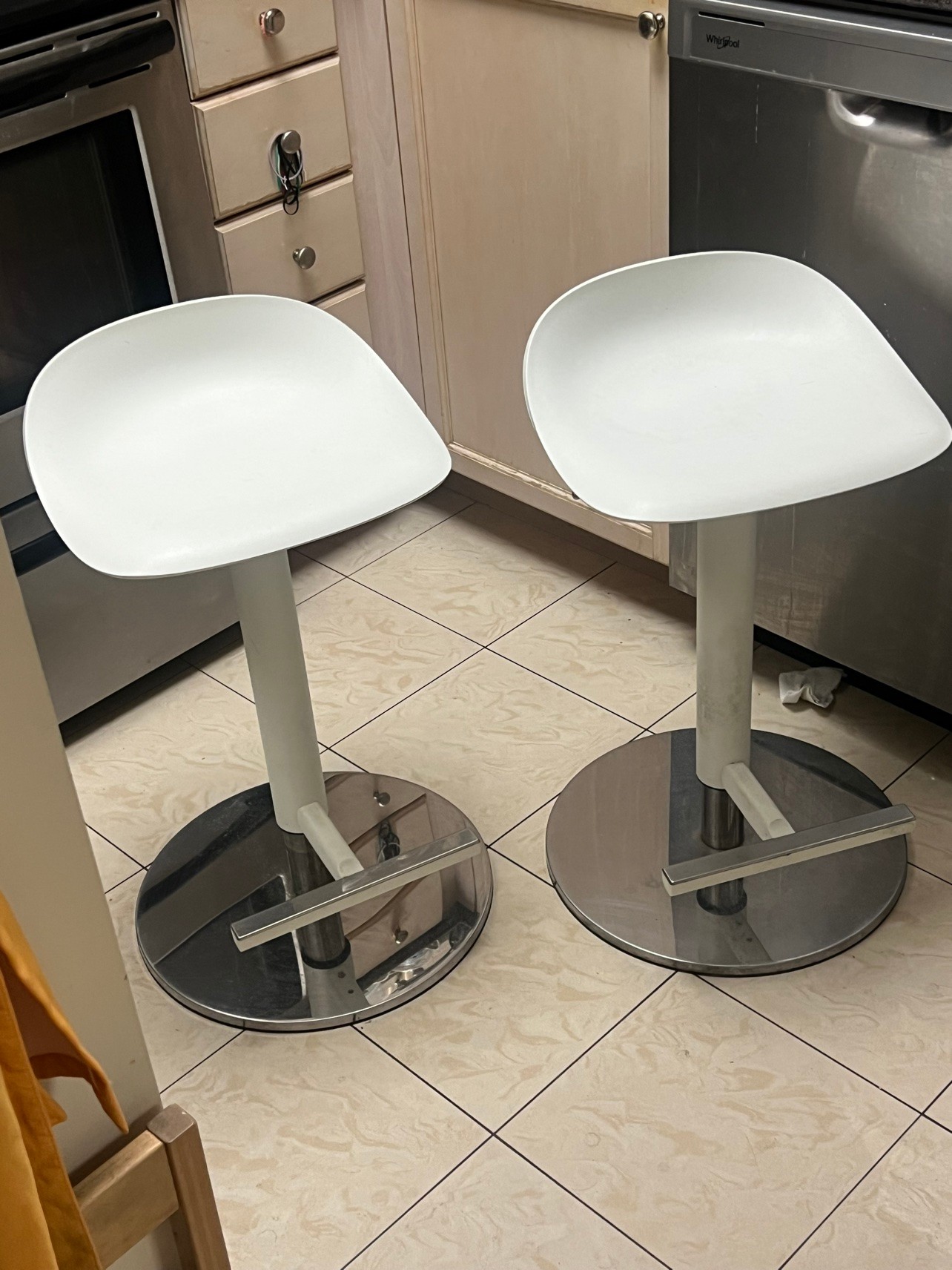 IKEA JANINGE Bar Stools - Set of 2 (White) - photo 2