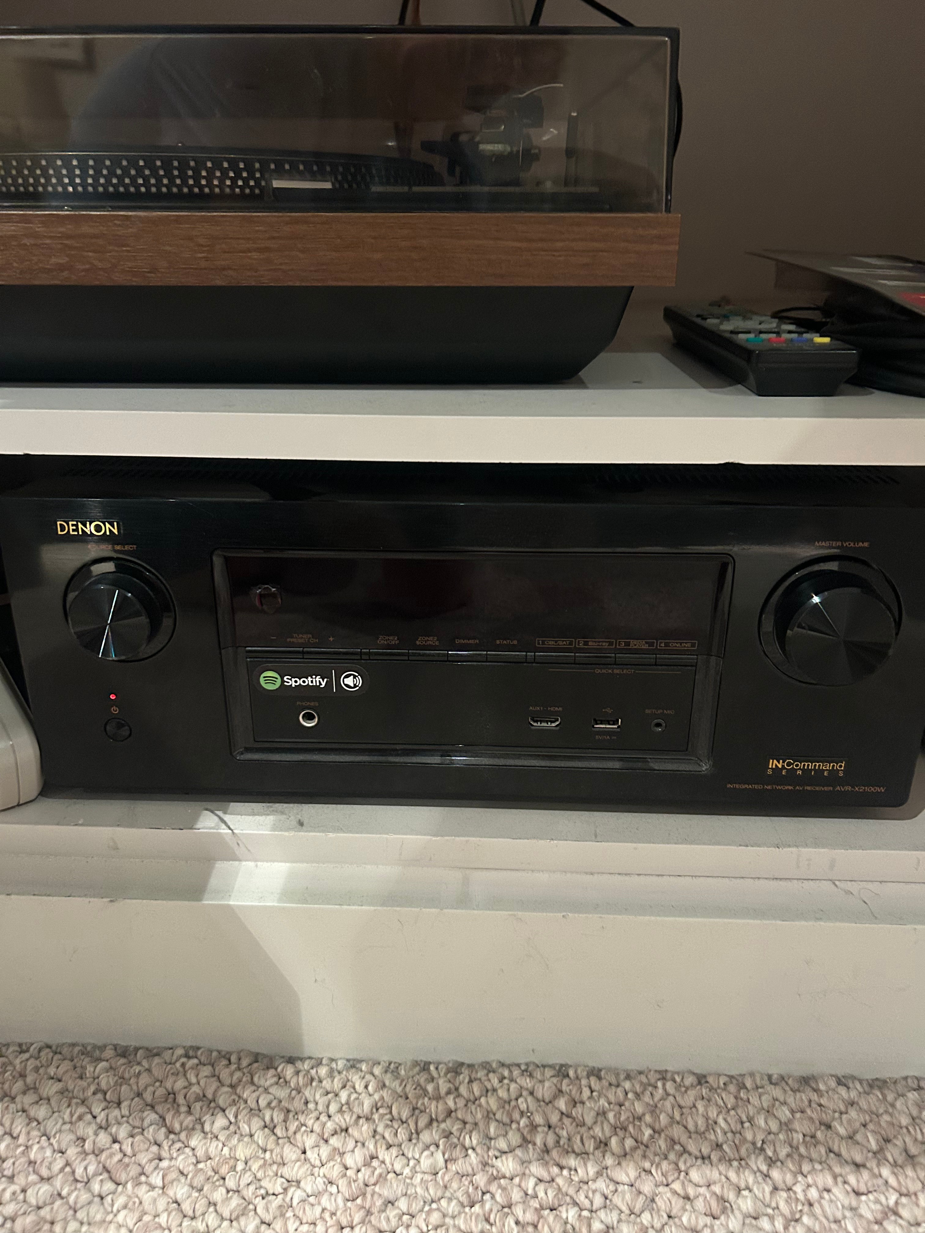 Dual 604 Turntable, Denon, KEF & Acoustic Profile Stereo Setup - photo 4