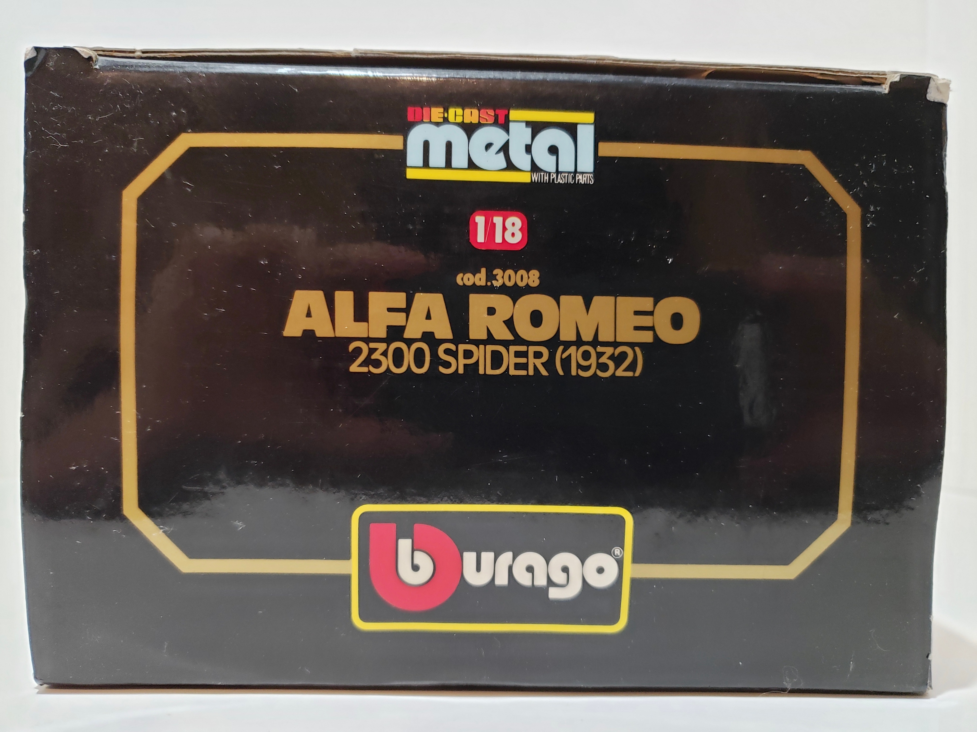 Alfa Romeo 2300 Spider (1932) Bburago Die-cast Model Car 1:18 - photo 5