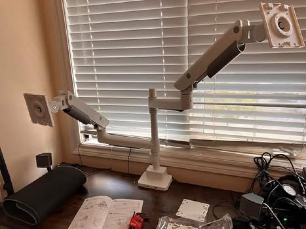 Dual Monitor Arm for 49"/57" Ultrawide — monTEK MA1003UCP-D