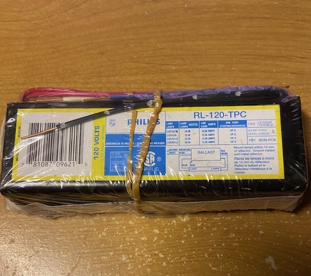 Philips RL120-TPC Ballast for Fluorescent lighting