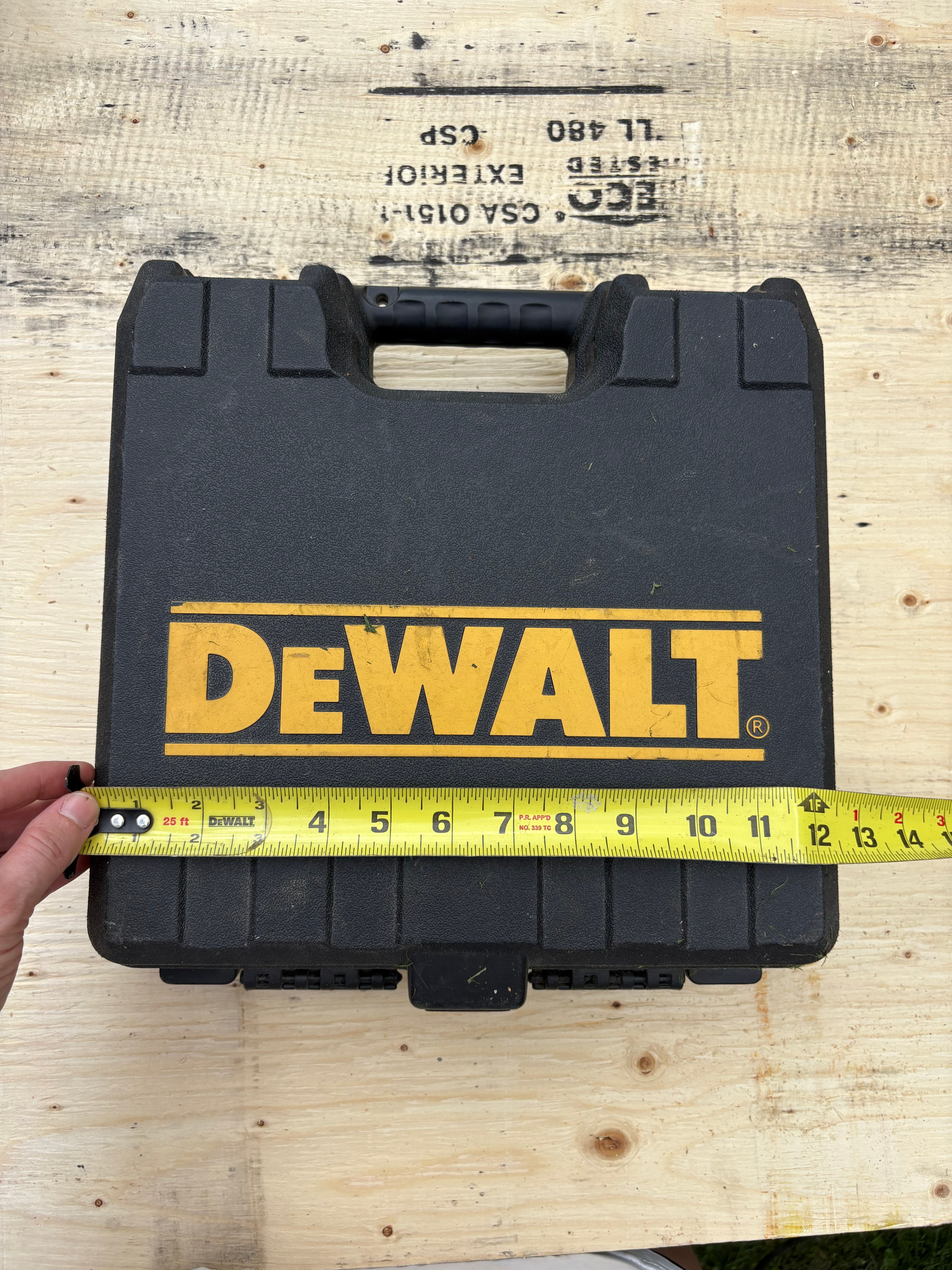 DEWALT 18 Gauge Precision Point Brad Nailer Gun molded case - photo 4