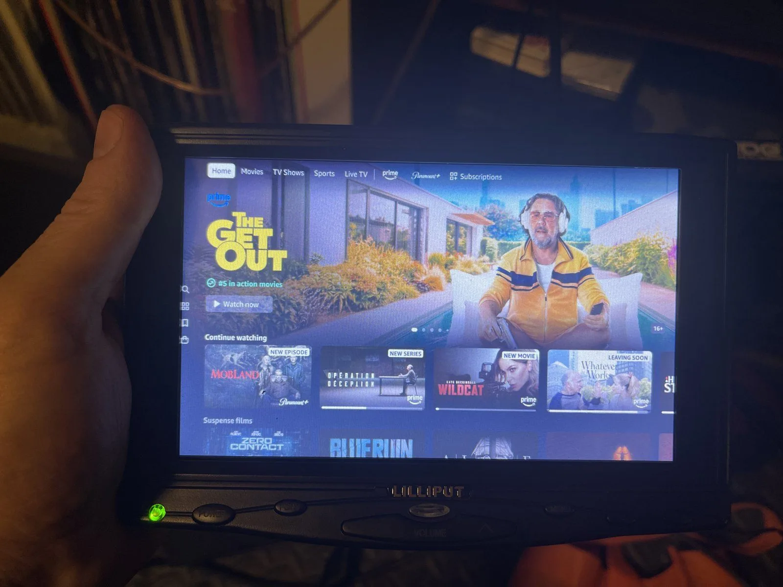 Lilliput 7" HDMI / VGA Mini Monitor w/ 12V Power Adapter