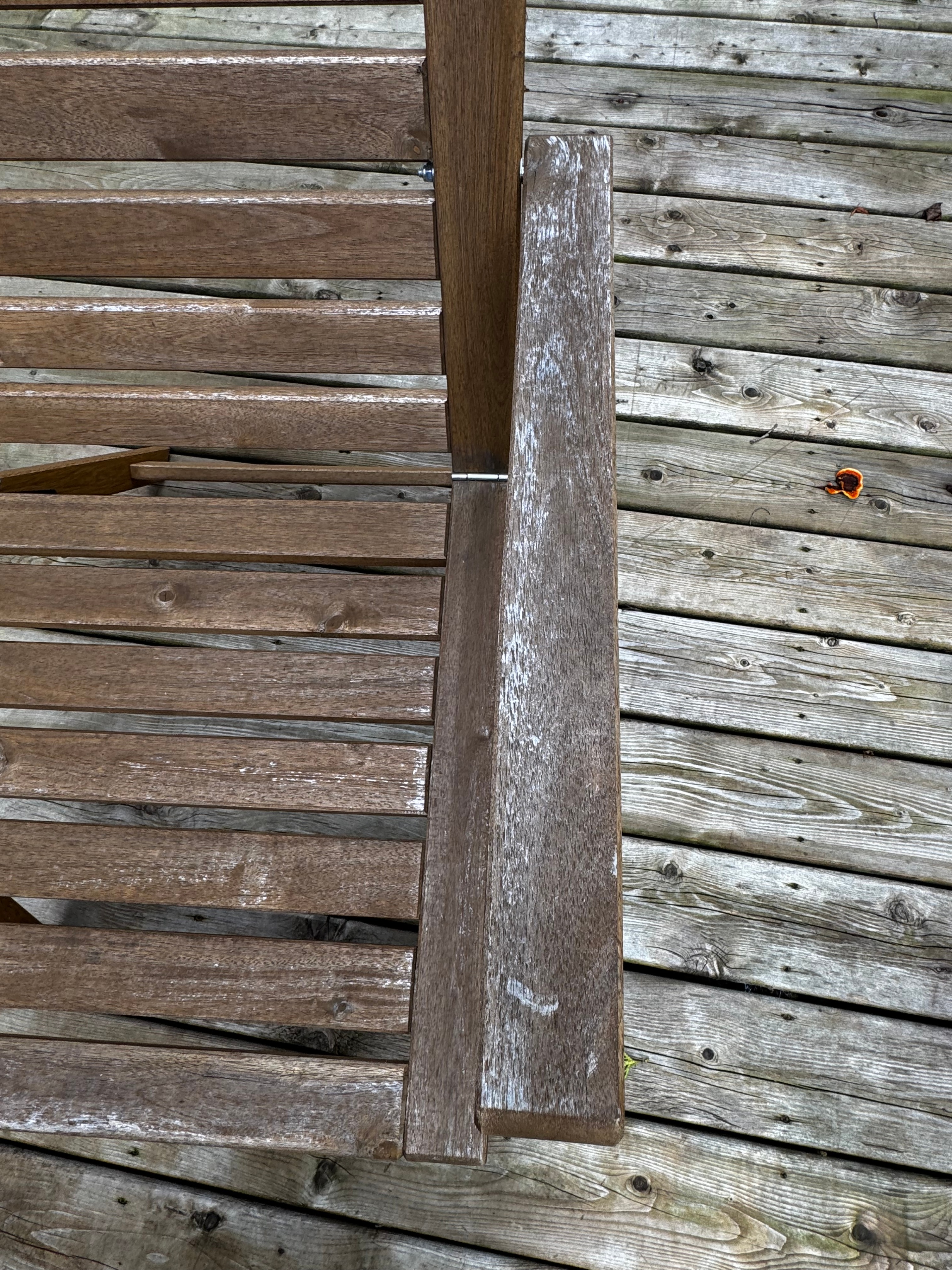 Pair of IKEA NÄMMARÖ Outdoor Folding Chairs - Solid Acacia - photo 5