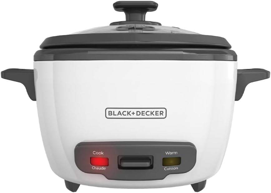 BLACK+DECKER Rice Cooker (White) – $12 - photo 2