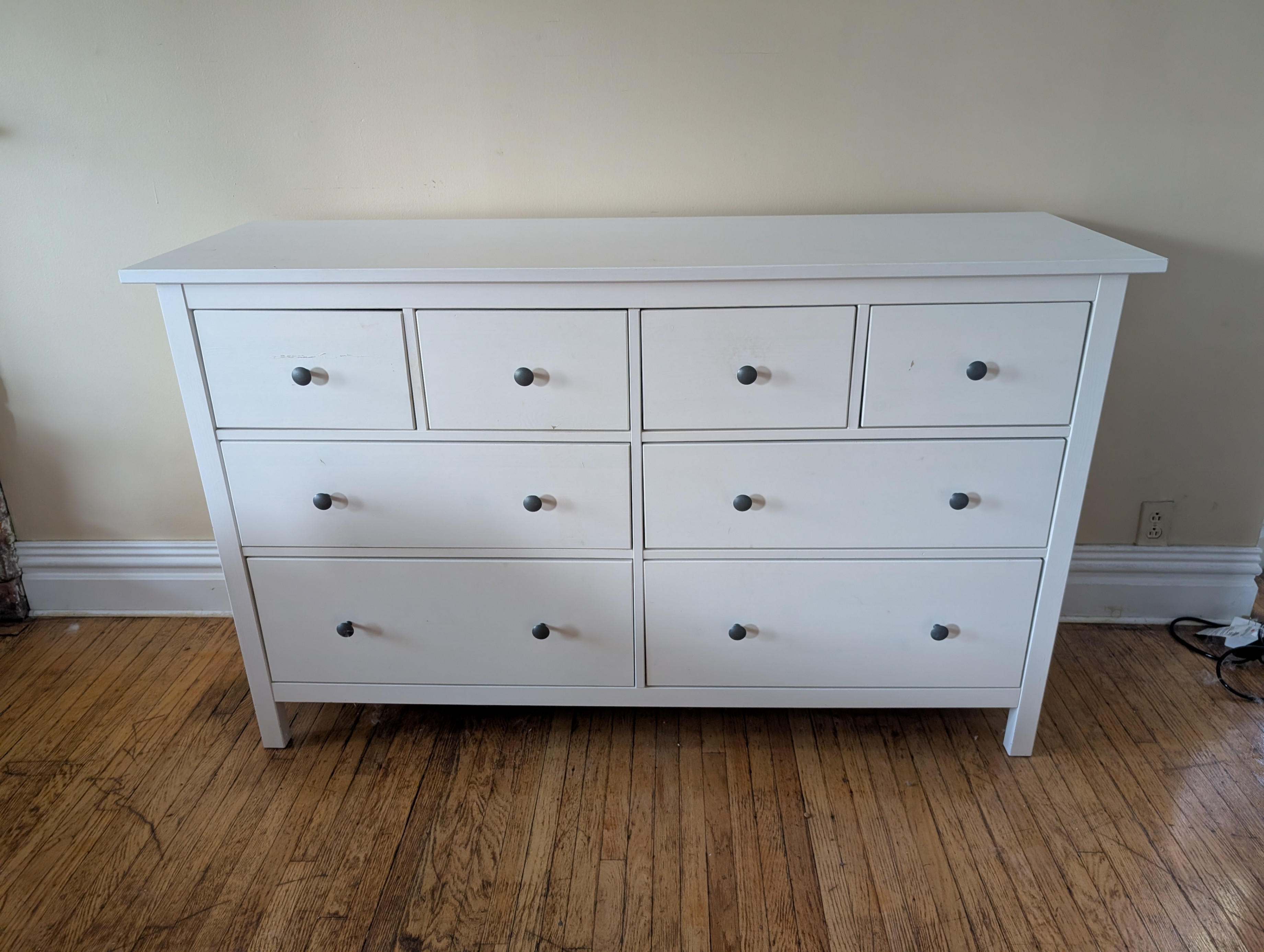 IKEA Hemnes 8-drawer dresser (white)
