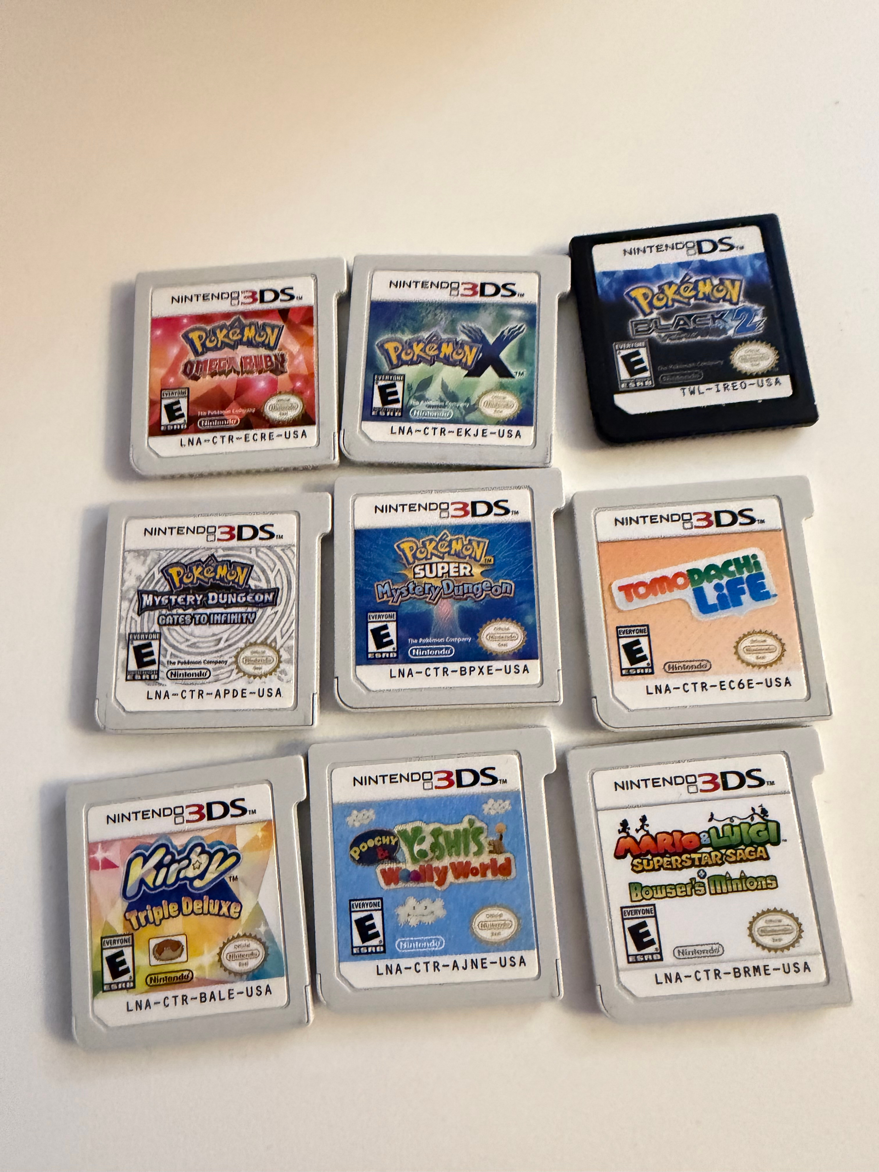 DS and 3DS Games (Cartridge Only)