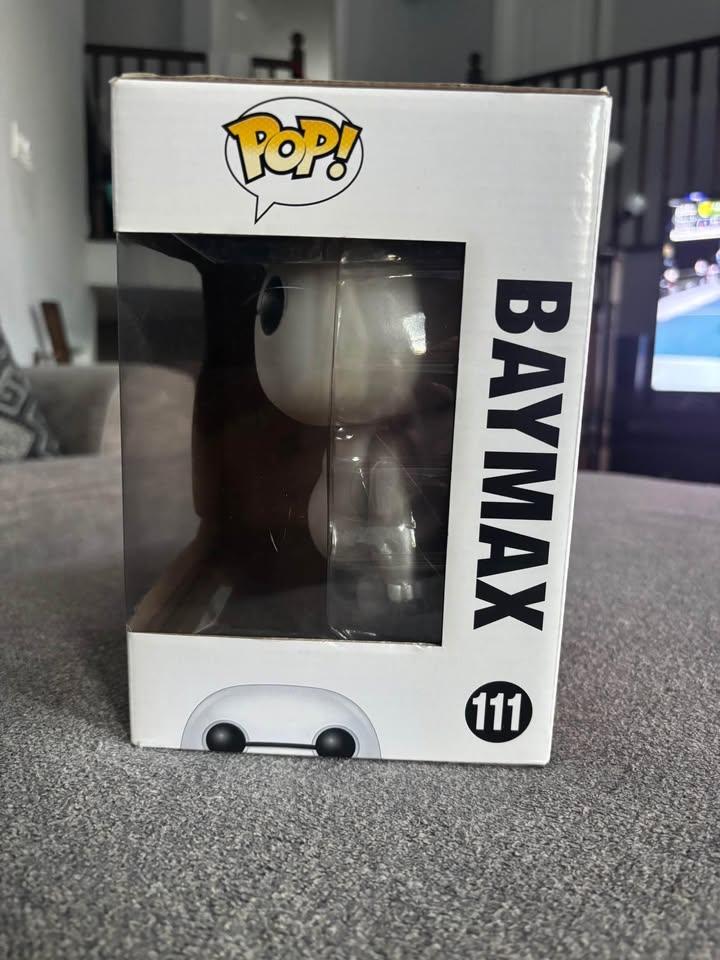 BNIB Funko Pop Big Hero 6 6” Baymax #111 Diamond Collection - photo 2