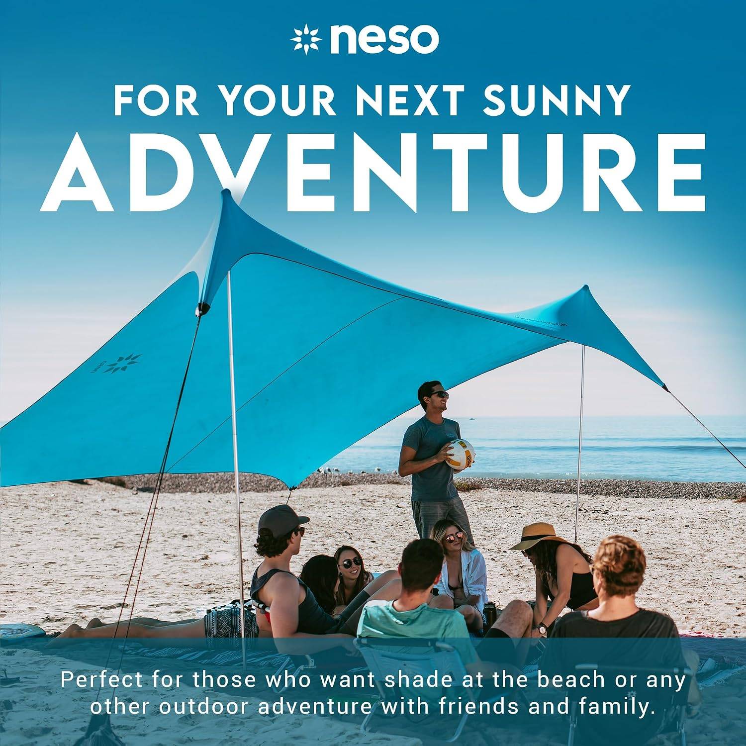 Neso Gigante Beach Tent Fits 5+ People