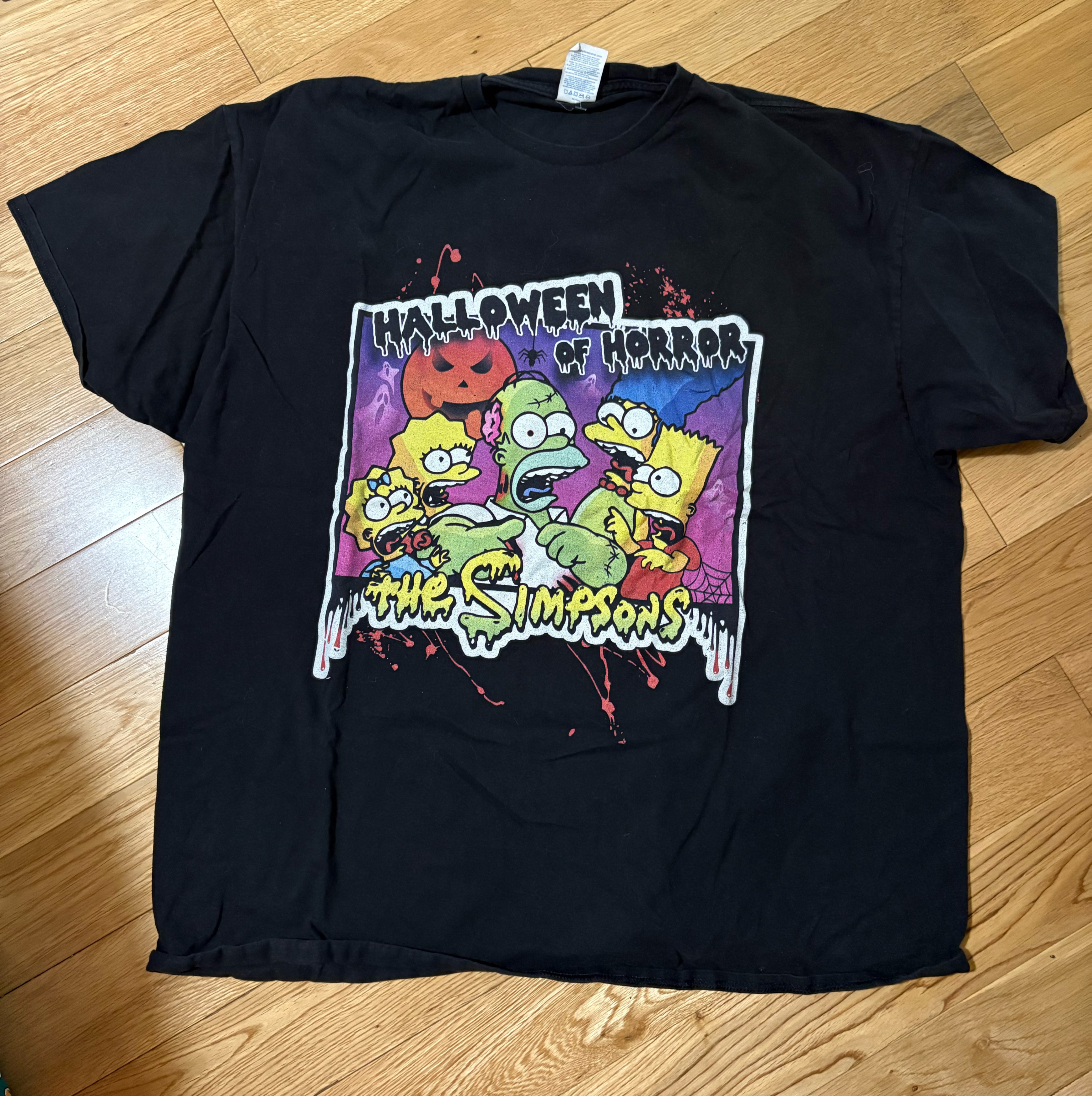Vintage Simpsons Halloween of Horror 2xl shirt