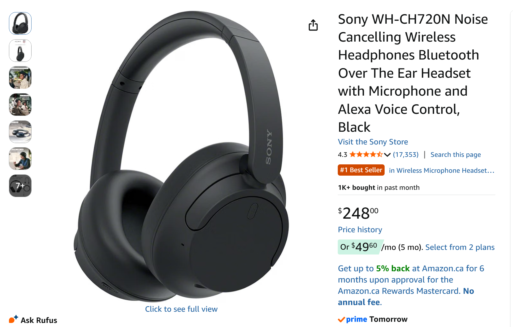 Sony WH-CH720N