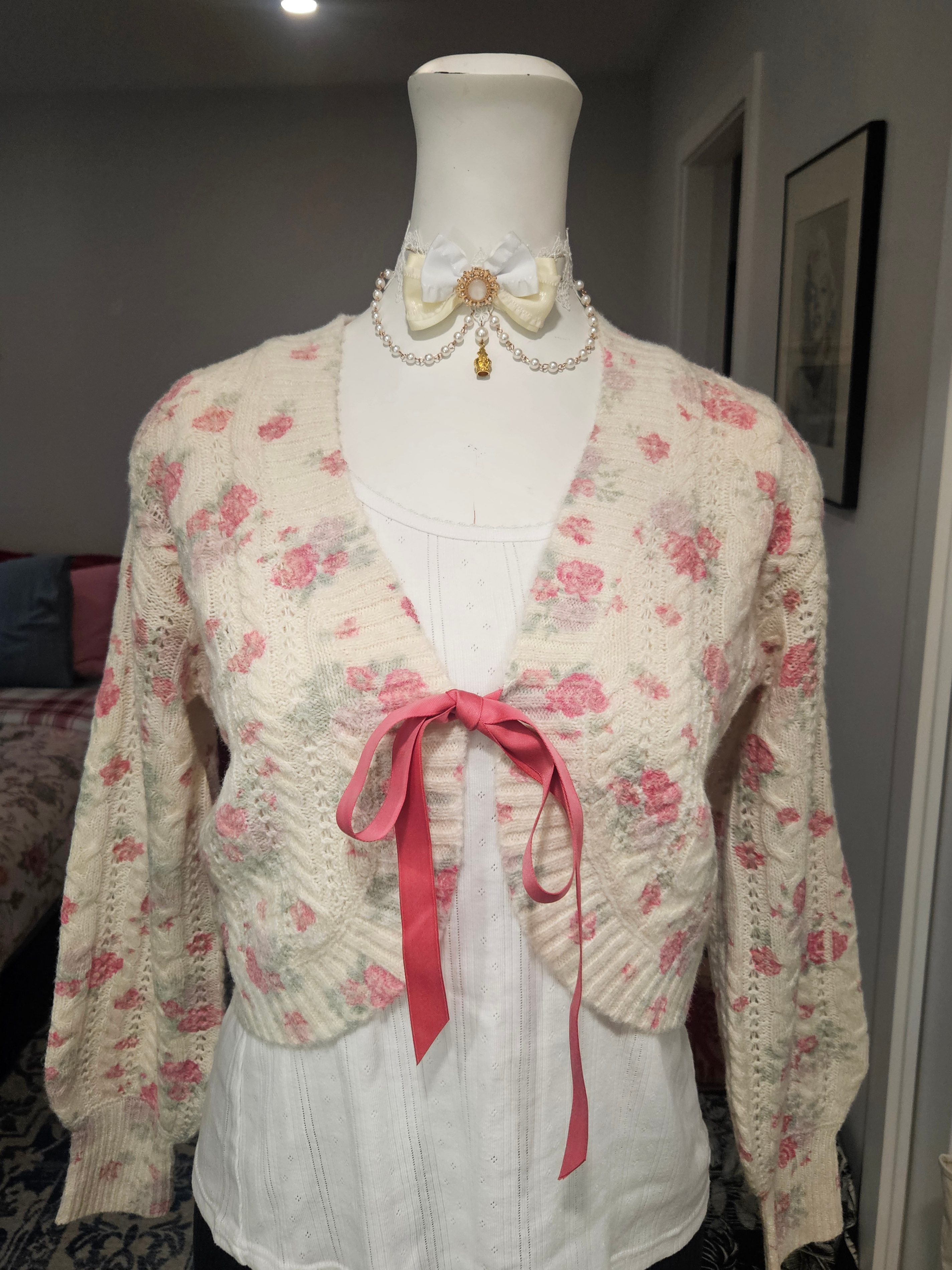 grannycore floral cardigan - photo 4