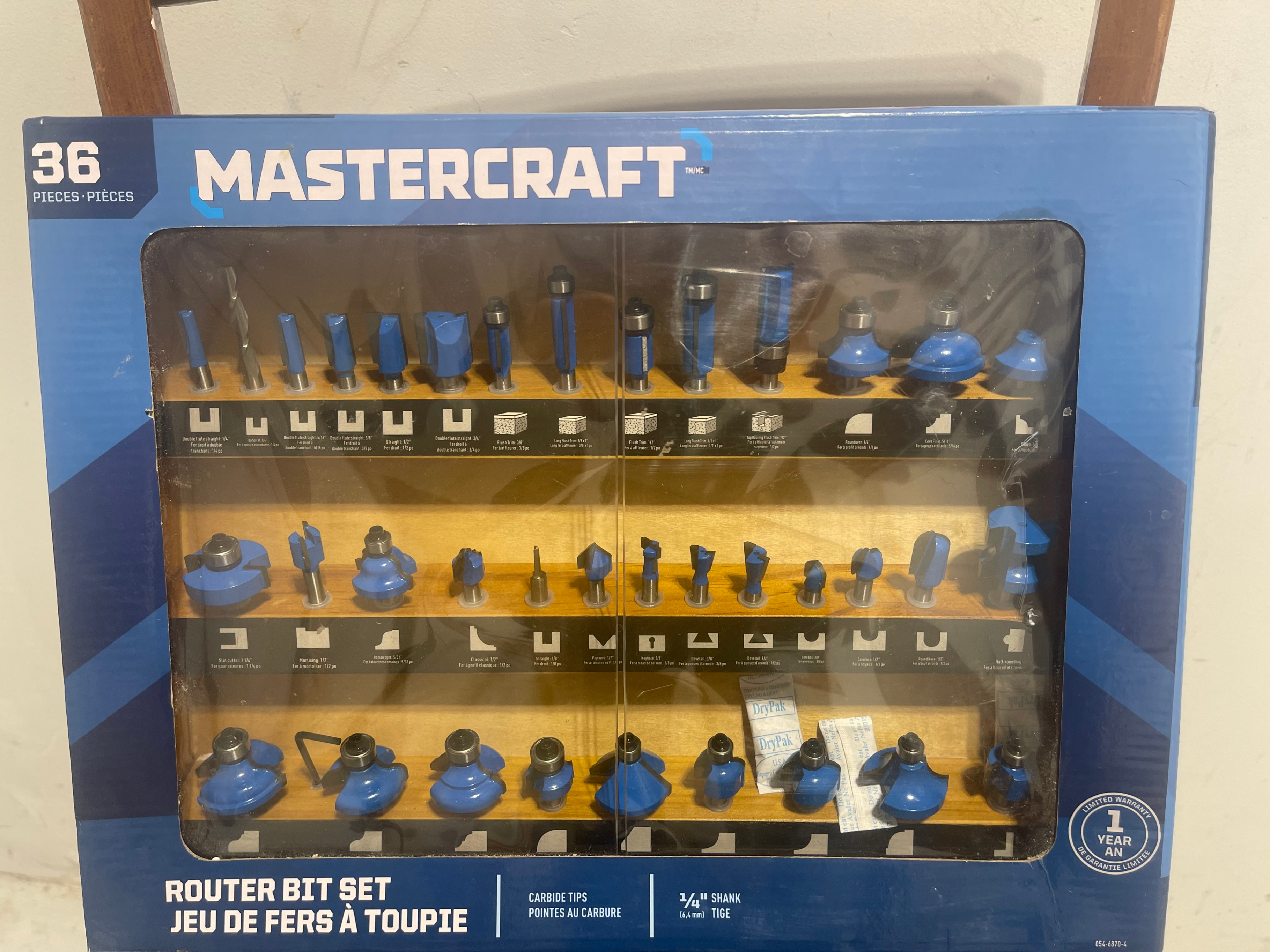 36 Piece Router bit set - photo 2