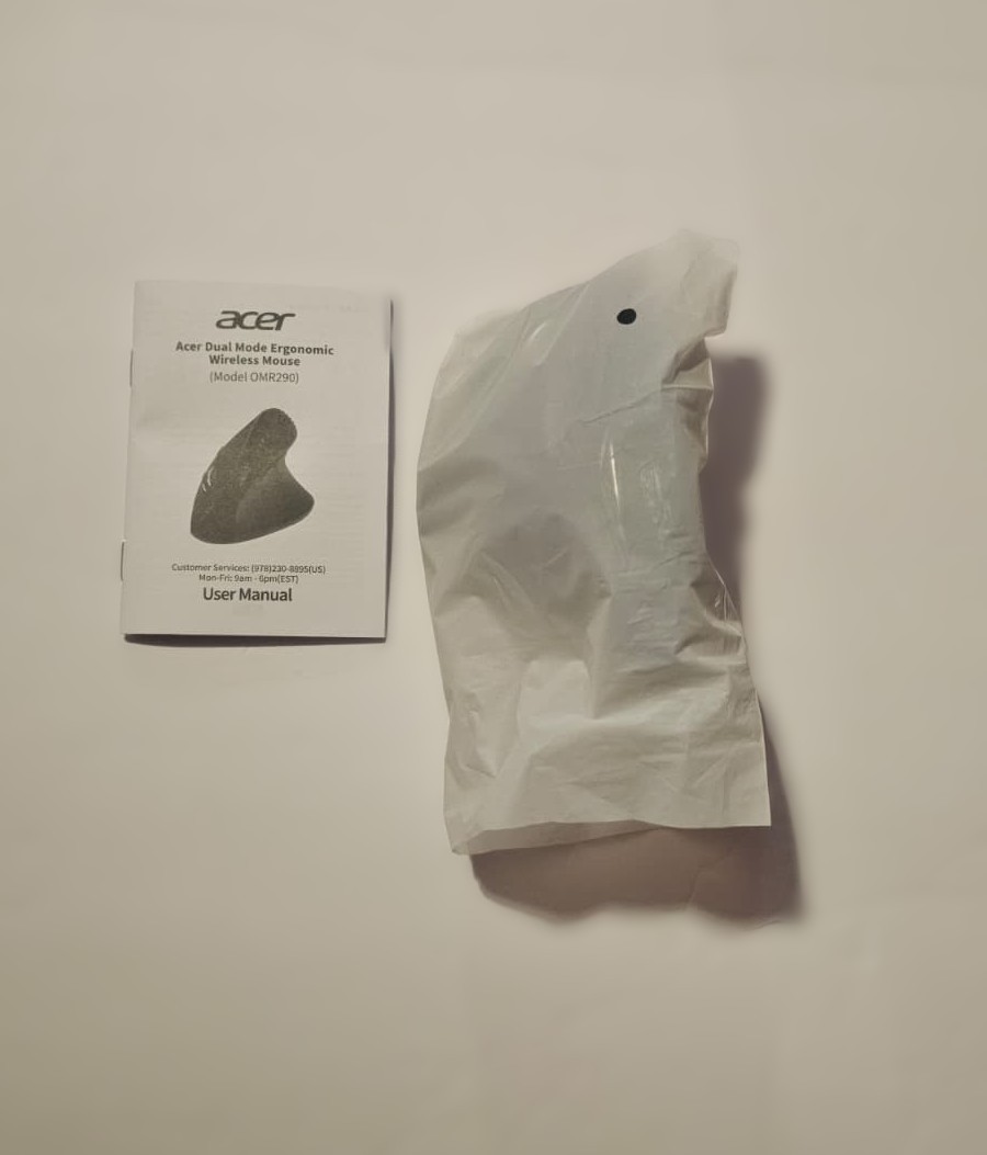 NEW Acer Wireless Ergonomic Vertical Mouse - photo 3