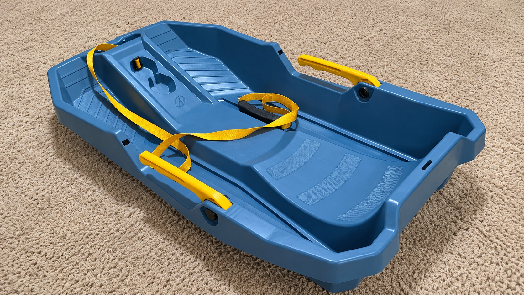 Children's Blue Snow Sled / Toboggan