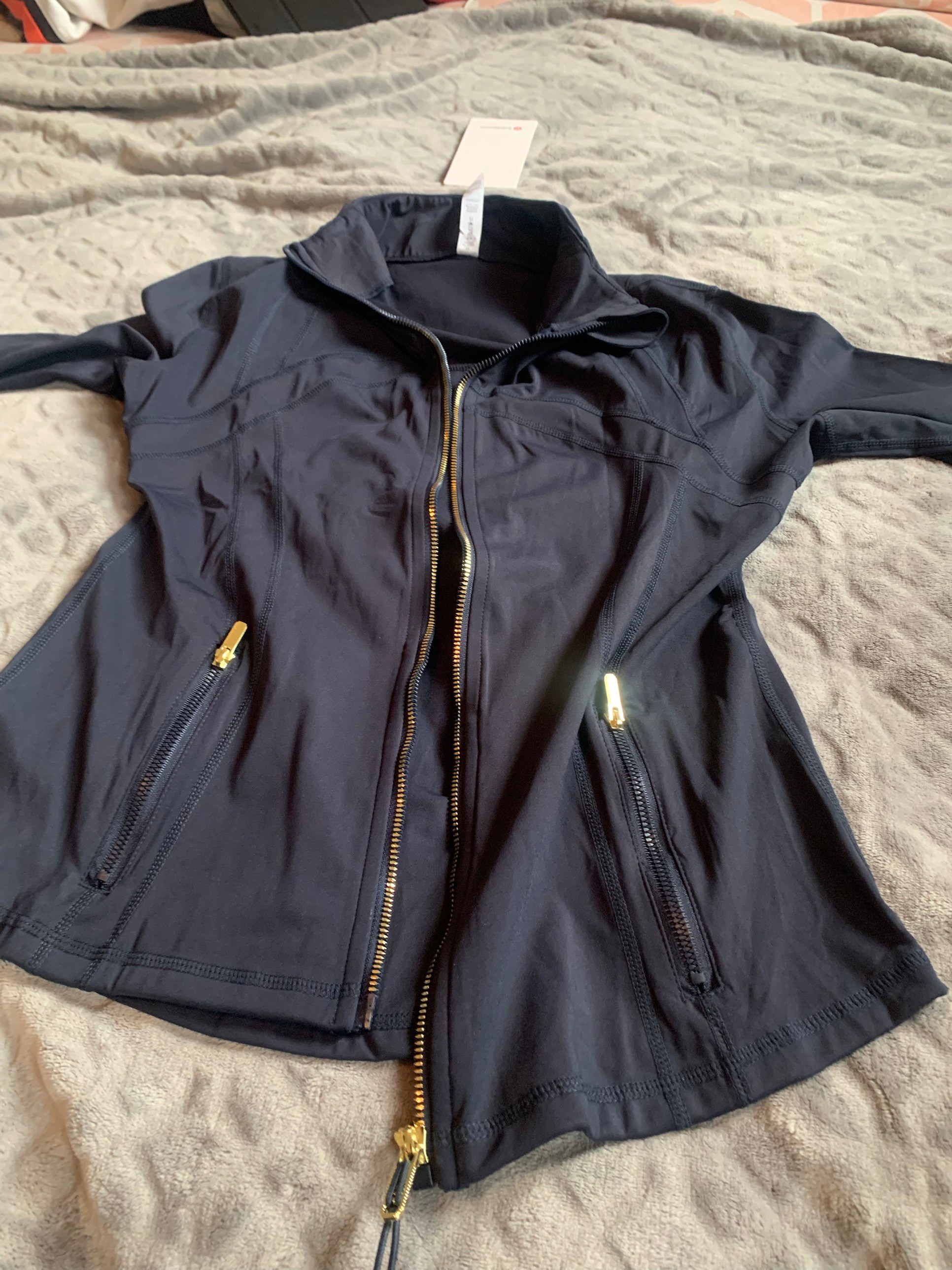 lululemon Define Jacket Nulu Size 8 Navy — NWT, Sealed