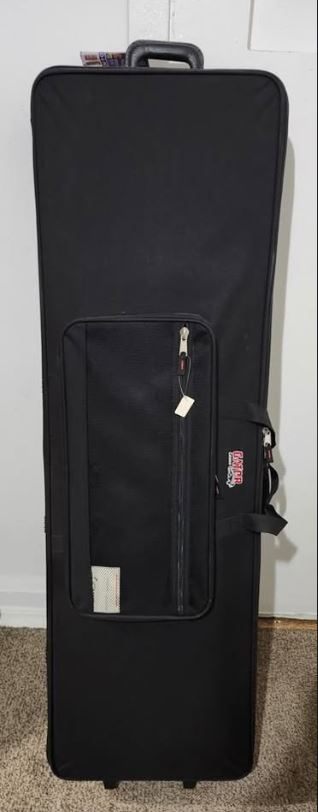 Suitcase Extra Long Gator Cases Black (5 feet tall) 60”x19”x9”