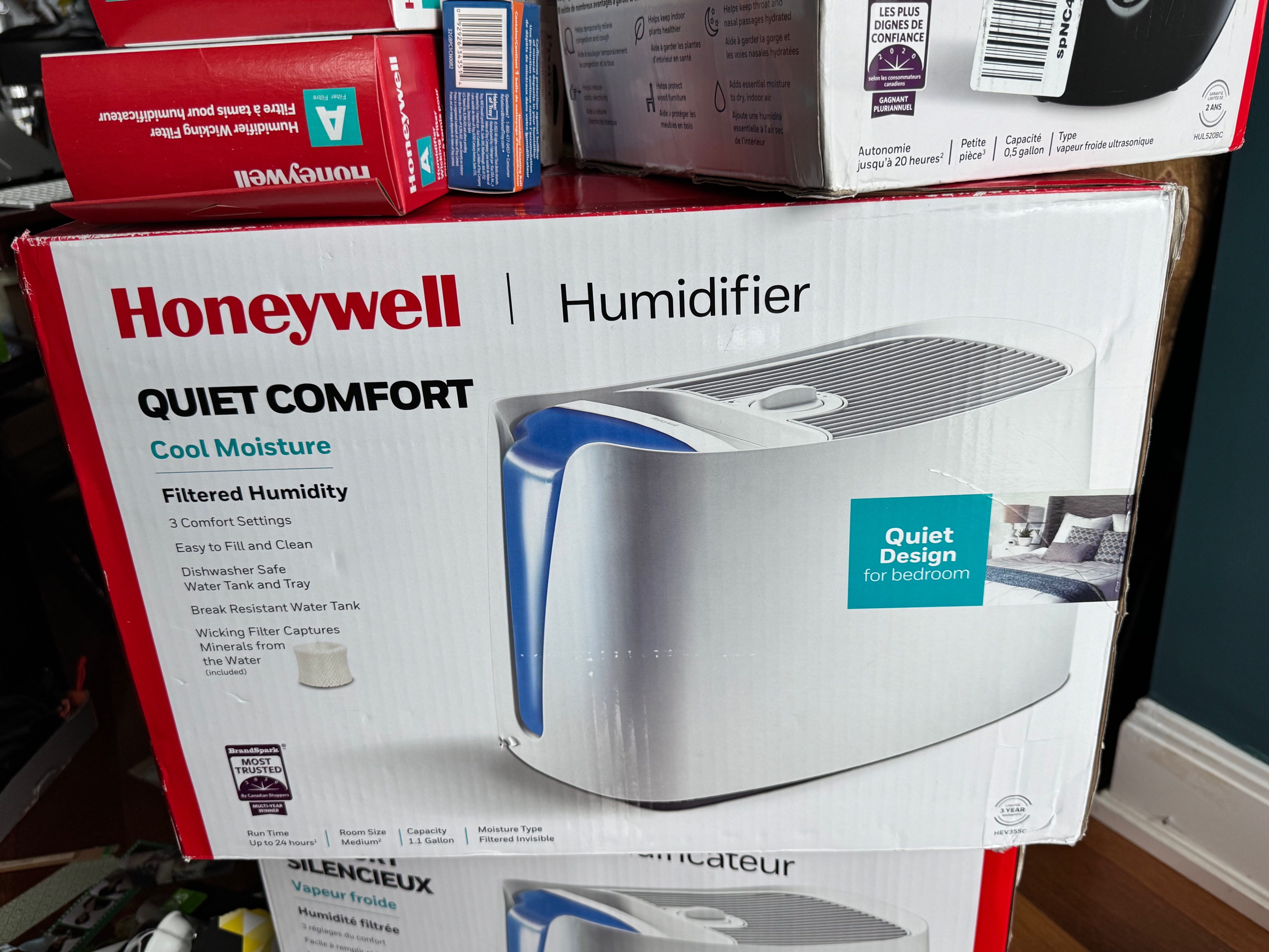 Oscillating Fan & Honeywell Humidifiers and Filters - photo 2