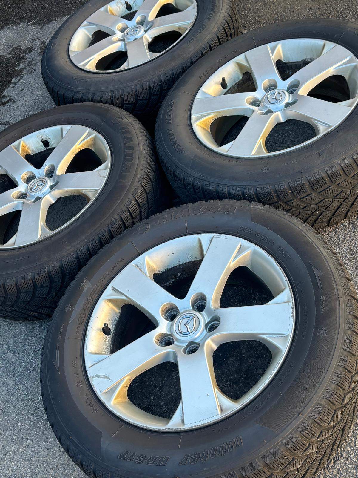 OEM 17"Mazda CX5/CX7/Tribute/Escape rims(5x114)+ 225/65/R17 snow
