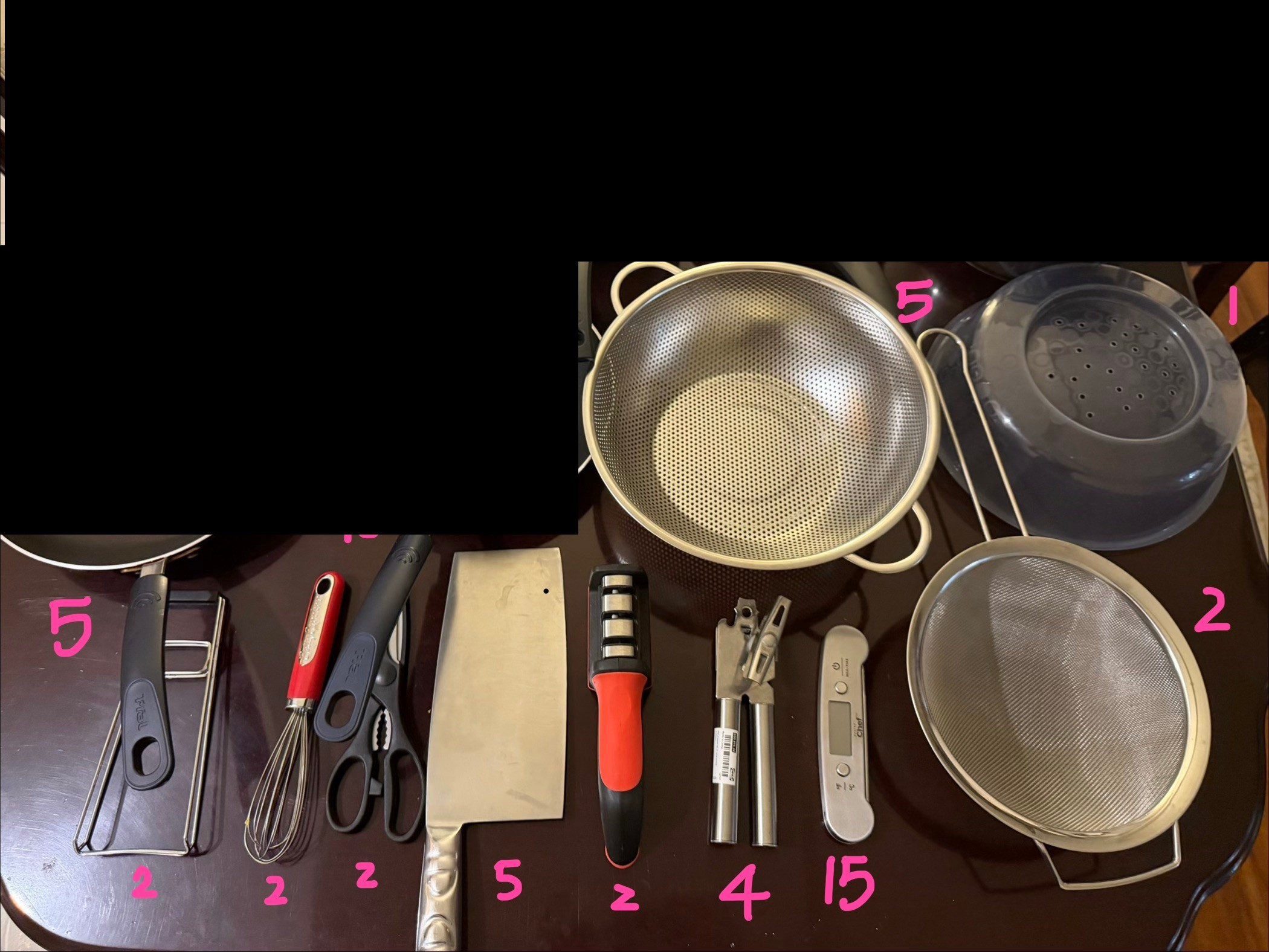 Assorted Kitchen Tools and Utensils – $2 to $15