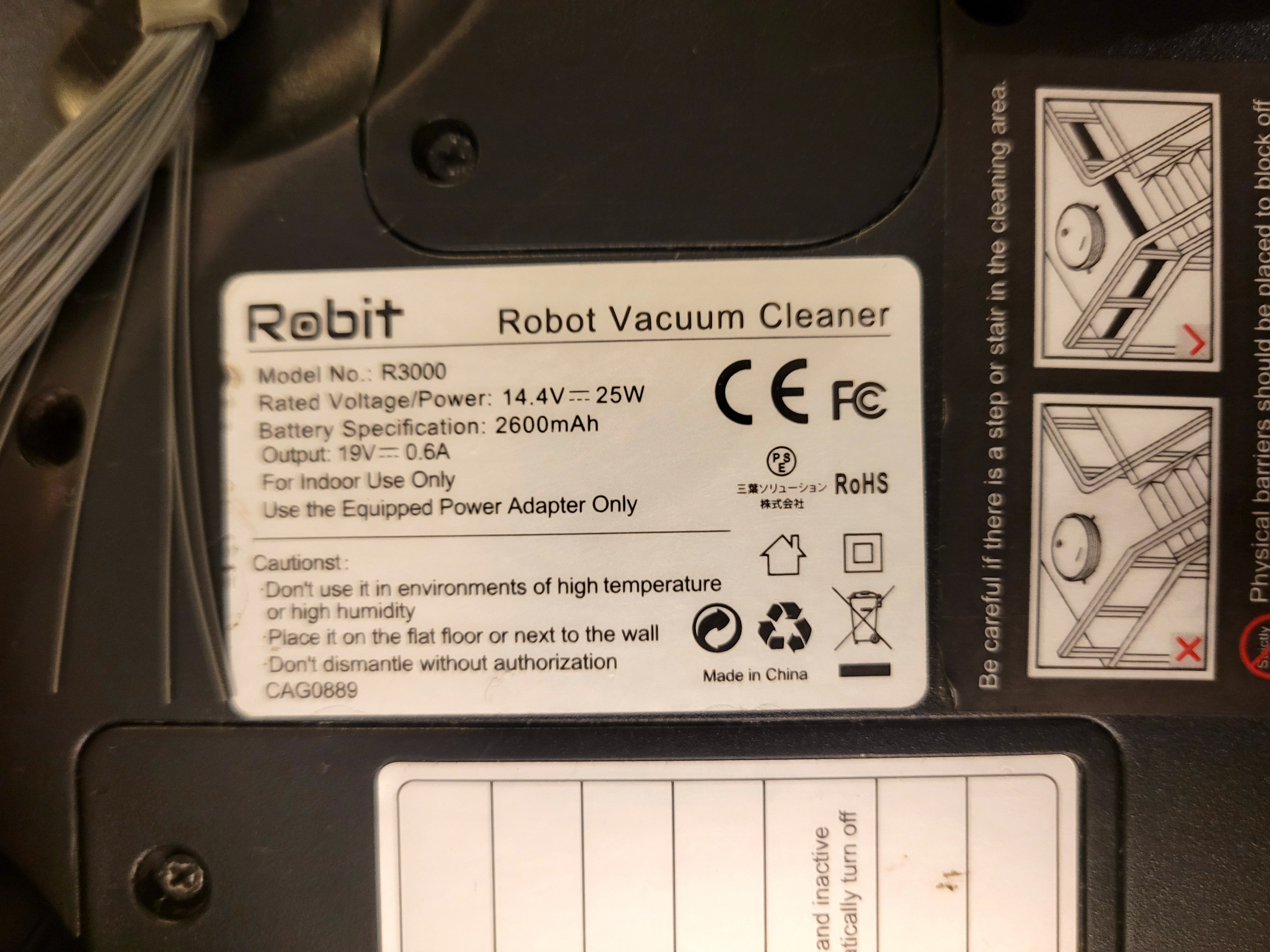 Robit R3000 Robot Vacuum Cleaner - photo 4