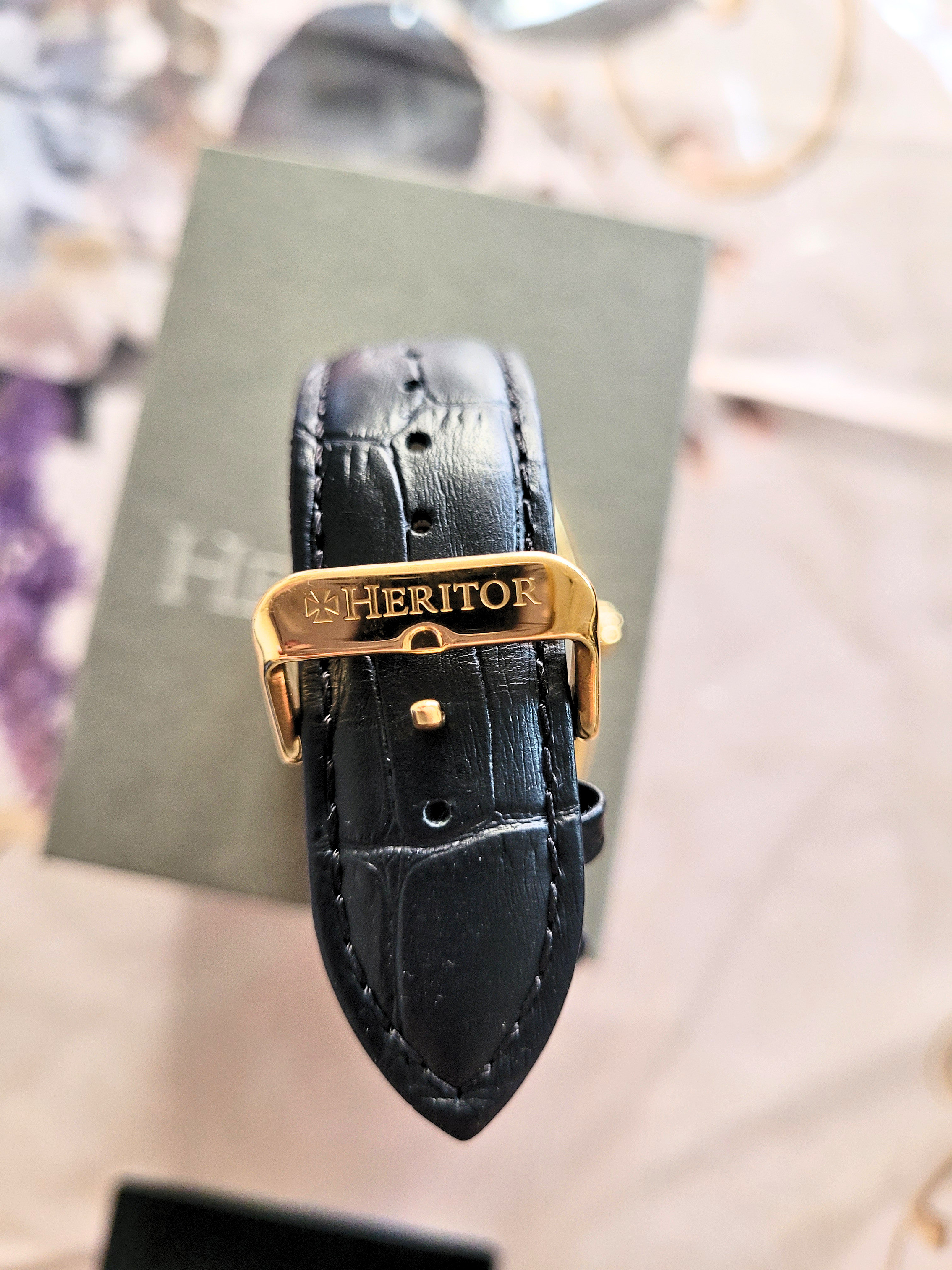Heritor Men's Redmond Automatic Leather Watch - photo 5